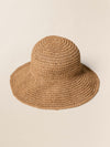 Womens Straw Sun Hat - Salt