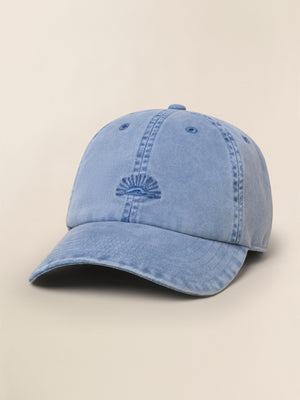 Sunwashed Baseball Hat - Coastal Blue