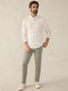 Stretch Terry 5-Pocket Athletic Fit Pant - Faded Olive