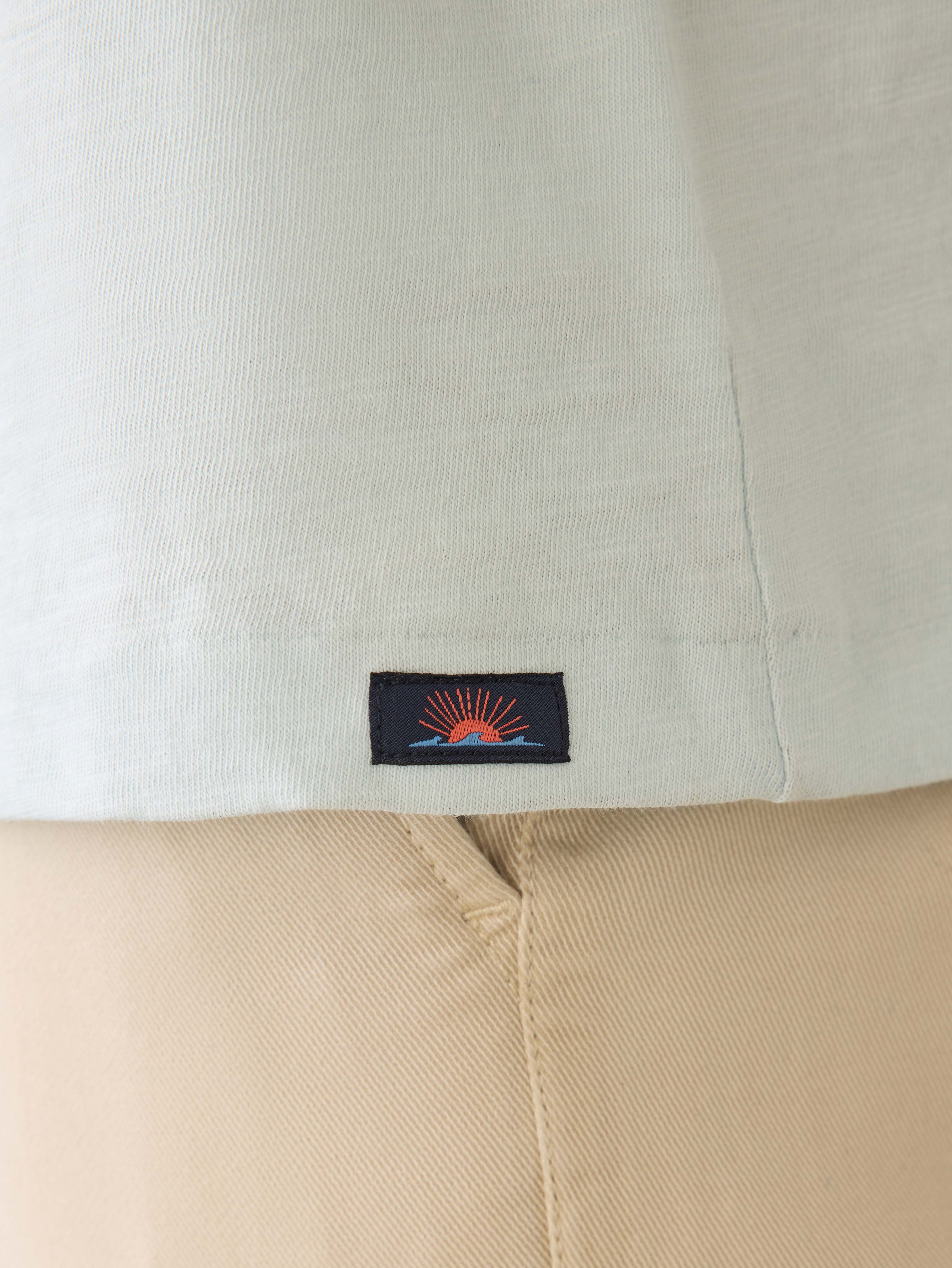 Sunwashed Regenerative Tee - Sky