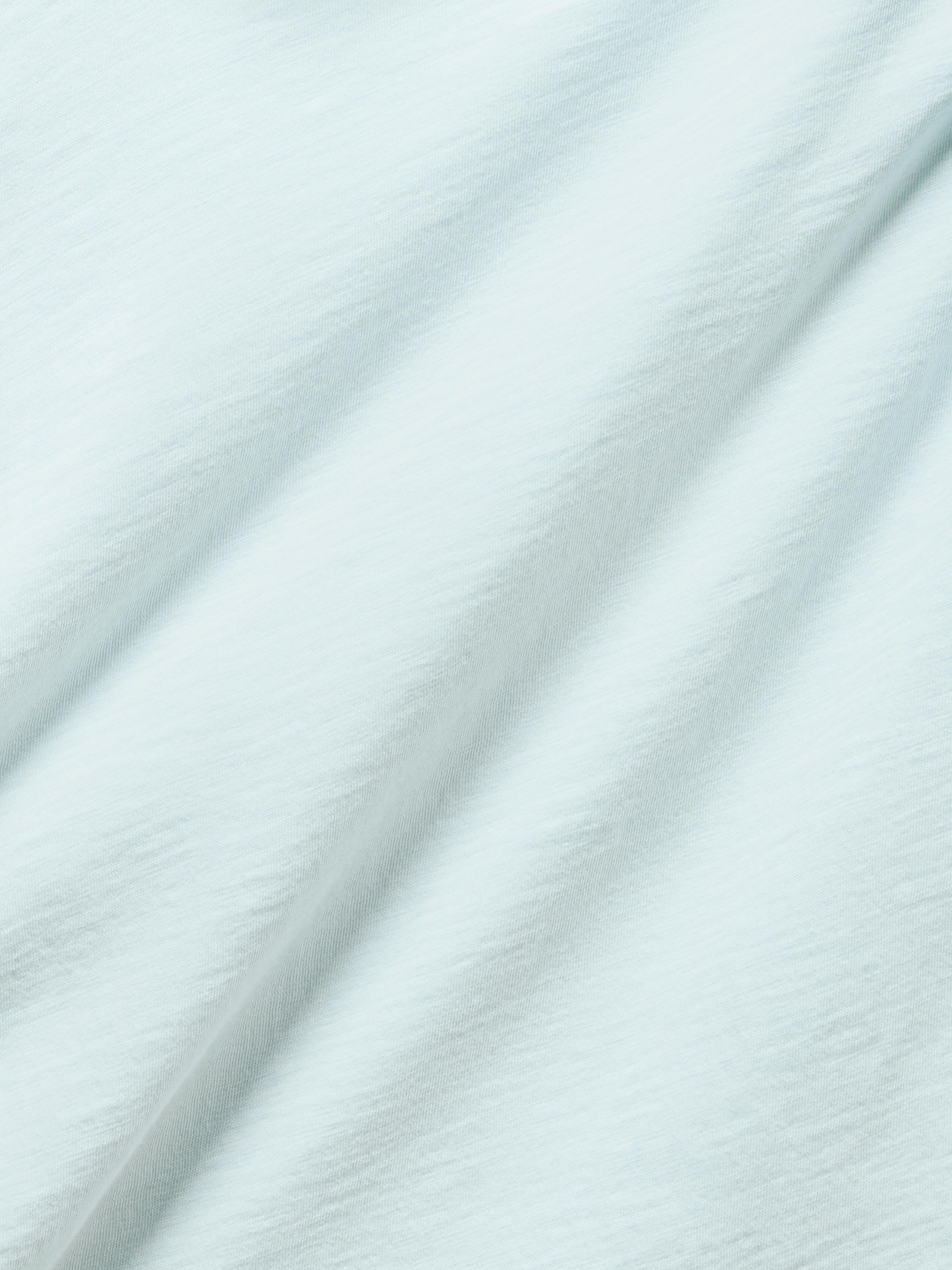 Sunwashed Regenerative Tee - Sky