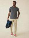 Sunwashed Regenerative Pocket Tee - Graphite