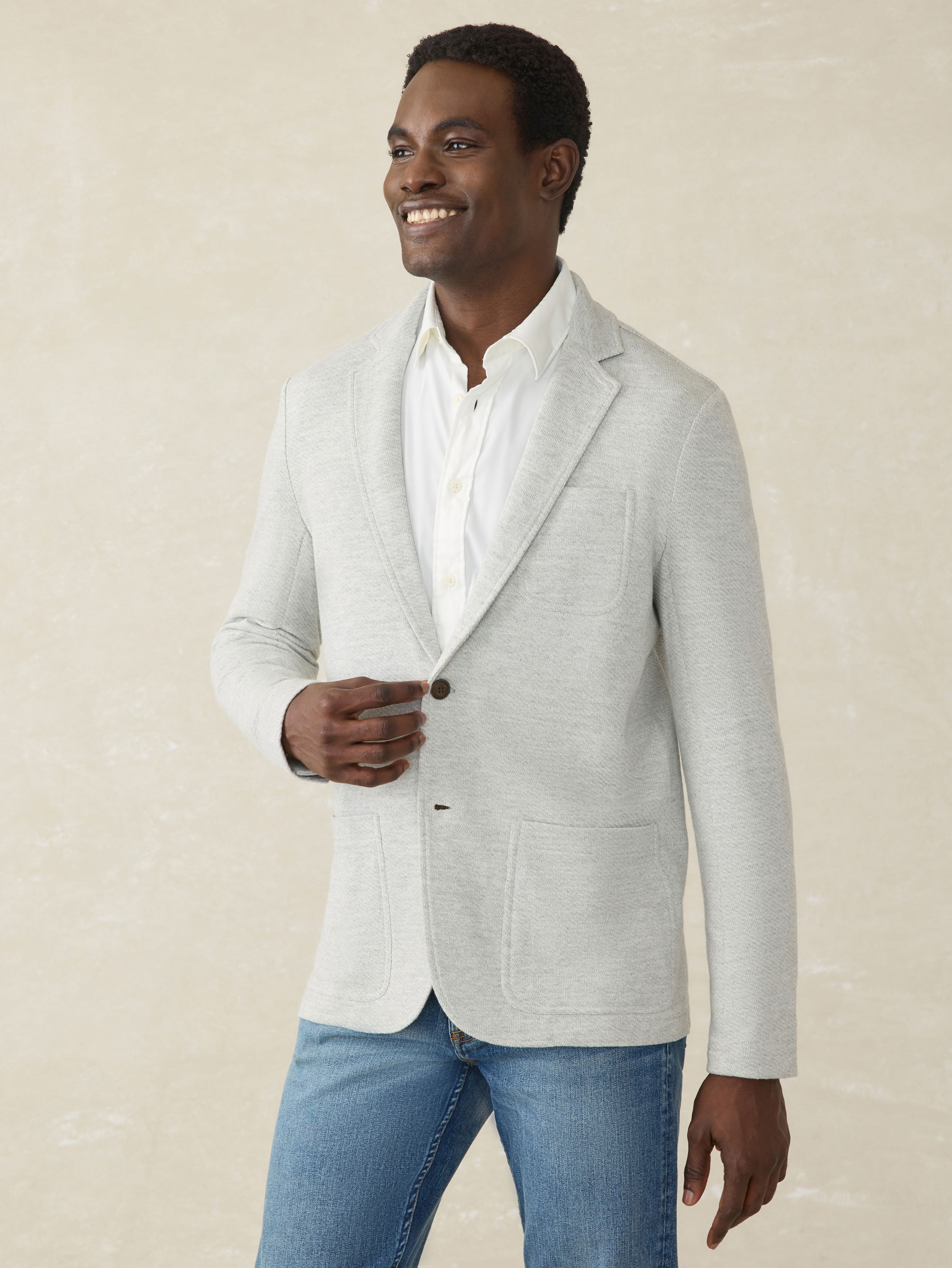 Inlet Knit Blazer main image 0