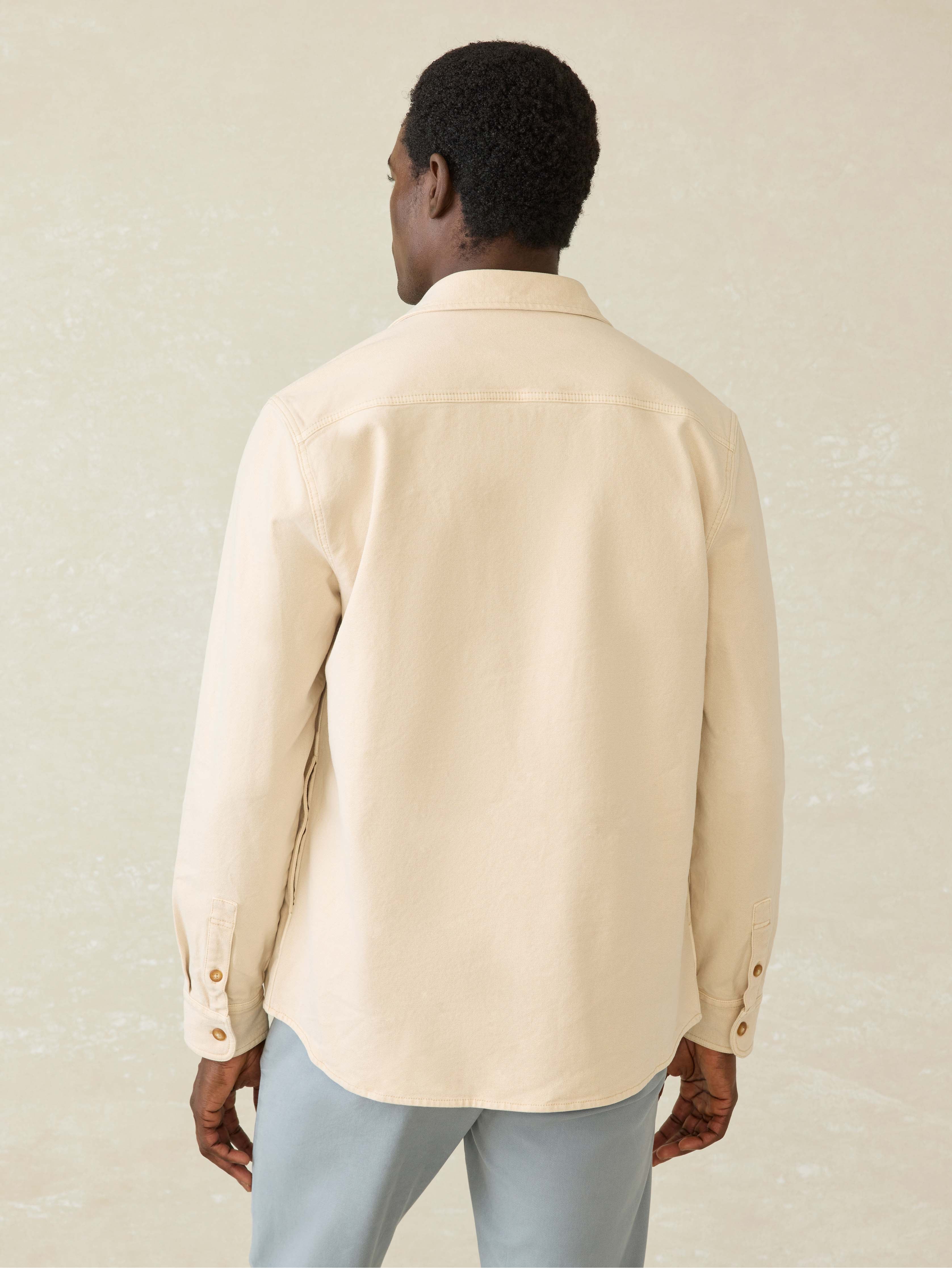 Sunwashed Canvas CPO - Sea Salt