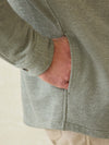 Inlet Knit CPO - Olive Brush Melange