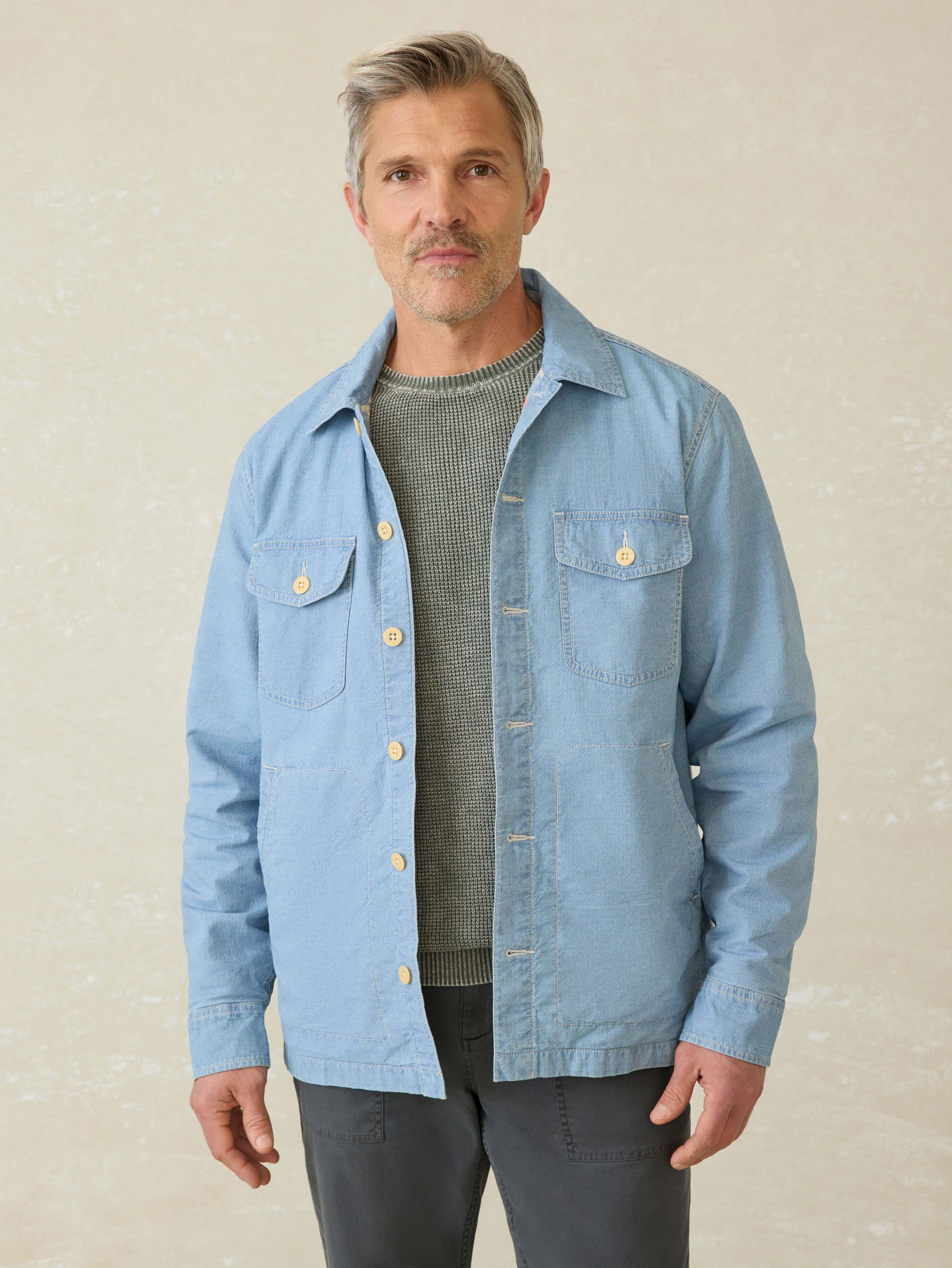 Men's Shirt Jackets | Faherty Brand