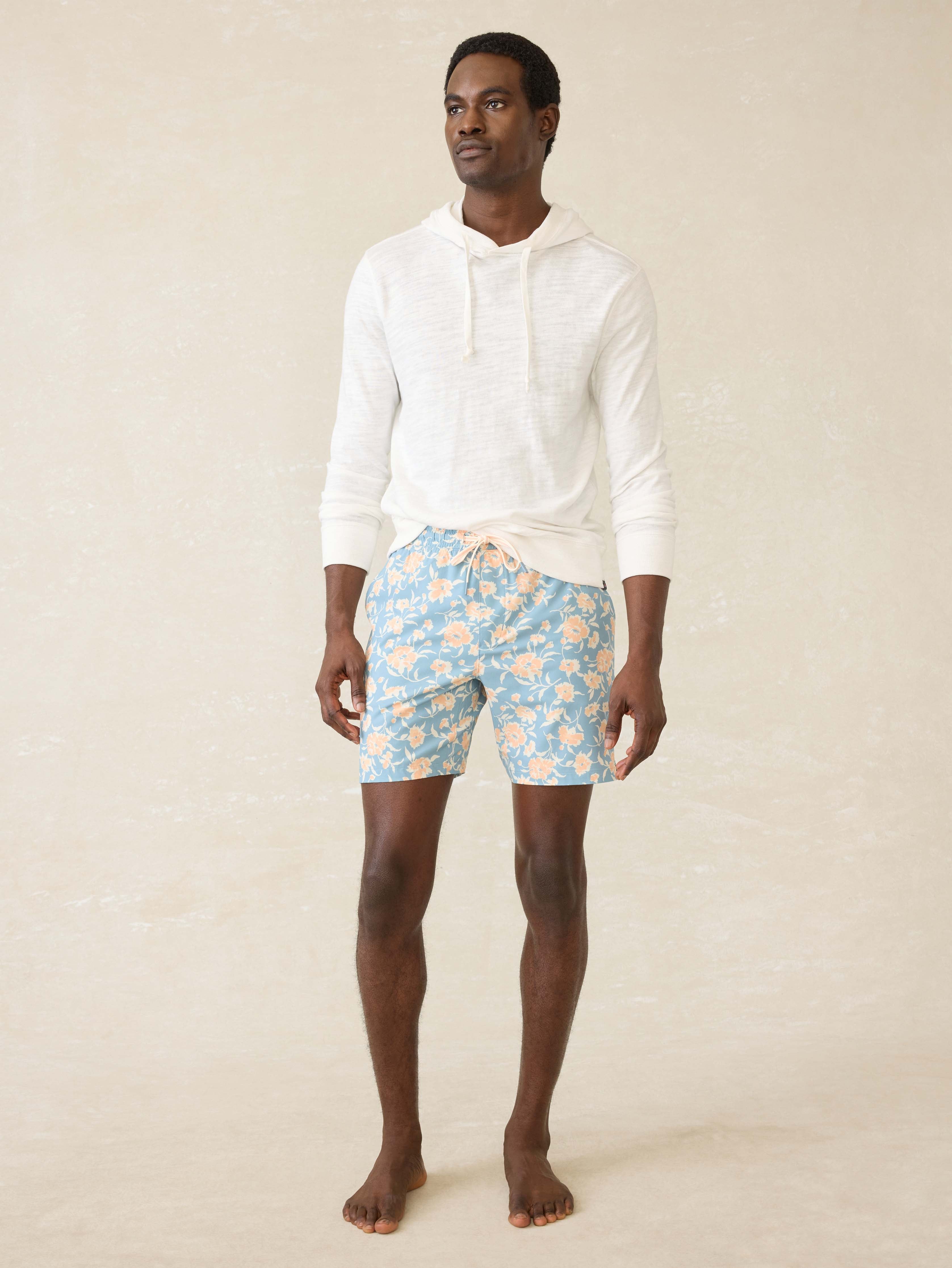 Shorelite Lined Trunk (7") - River Waters Blossom