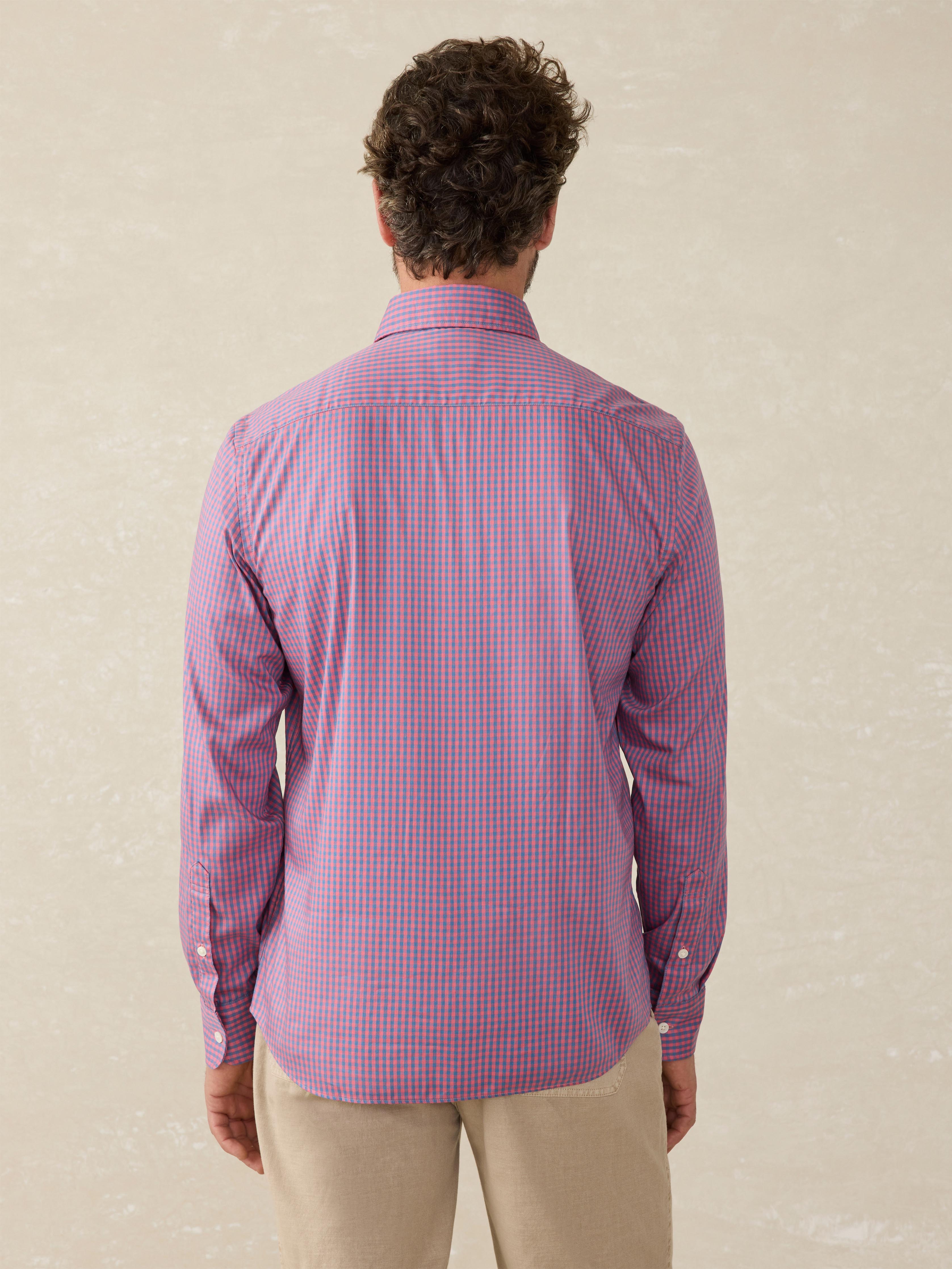 Movement™ Shirt (Tall) - Blue Rose Gingham