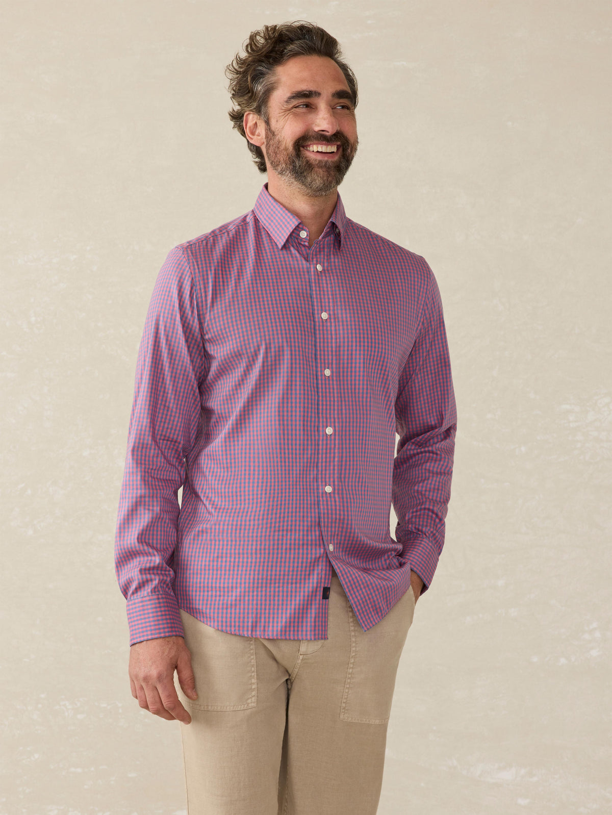 Movement™ Shirt Rose Gingham