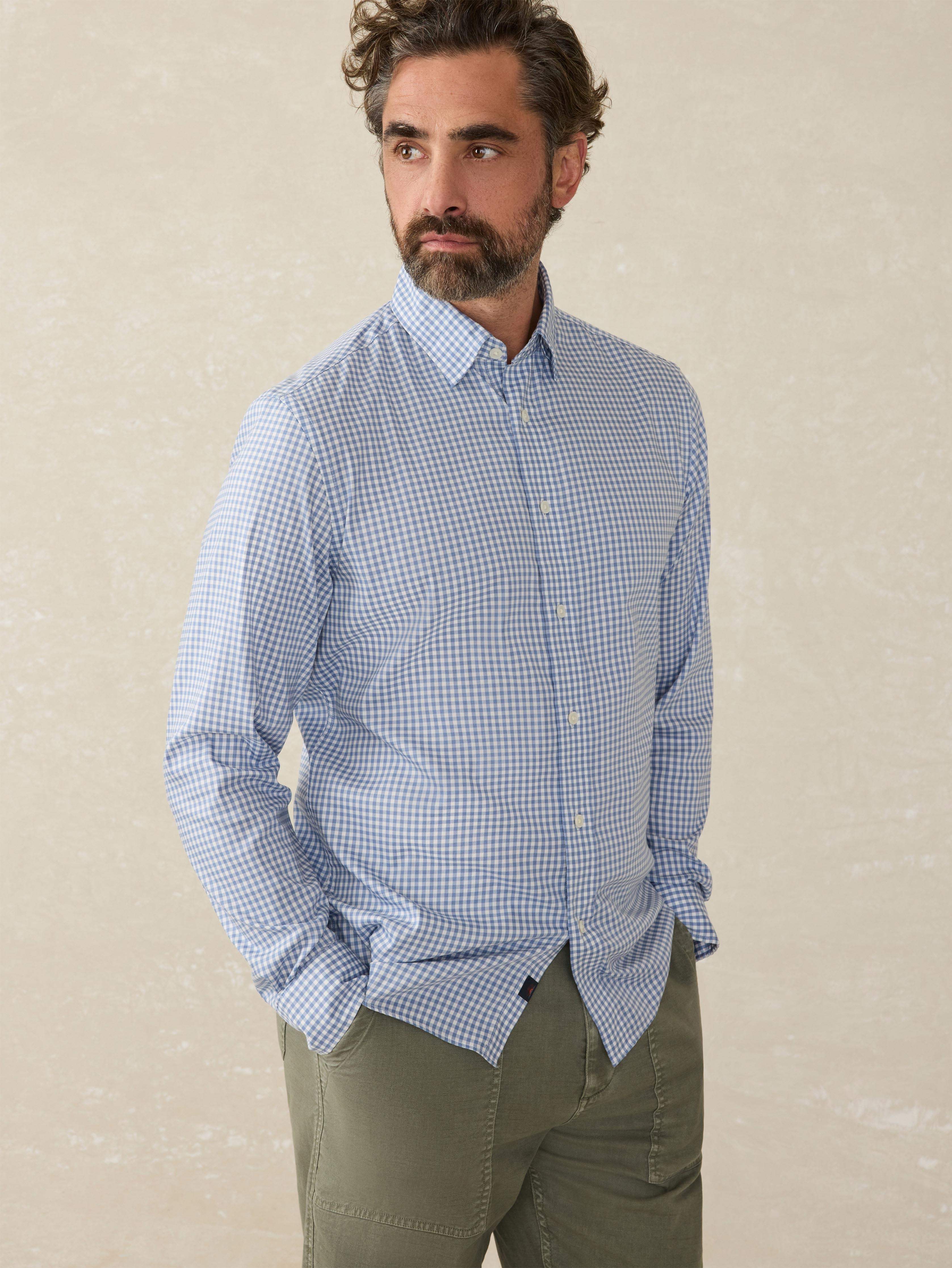 The Movement Shirt (Tall) - Light Blue Gingham - Light Blue Gingham / MT The Movement Shirt (Tall) - Light Blue Gingham - Light Blue Gingham / MT
