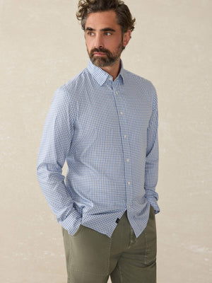 Movement™ Shirt - Light Blue Gingham