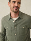Tried & True Chambray Workshirt - Desert Olive