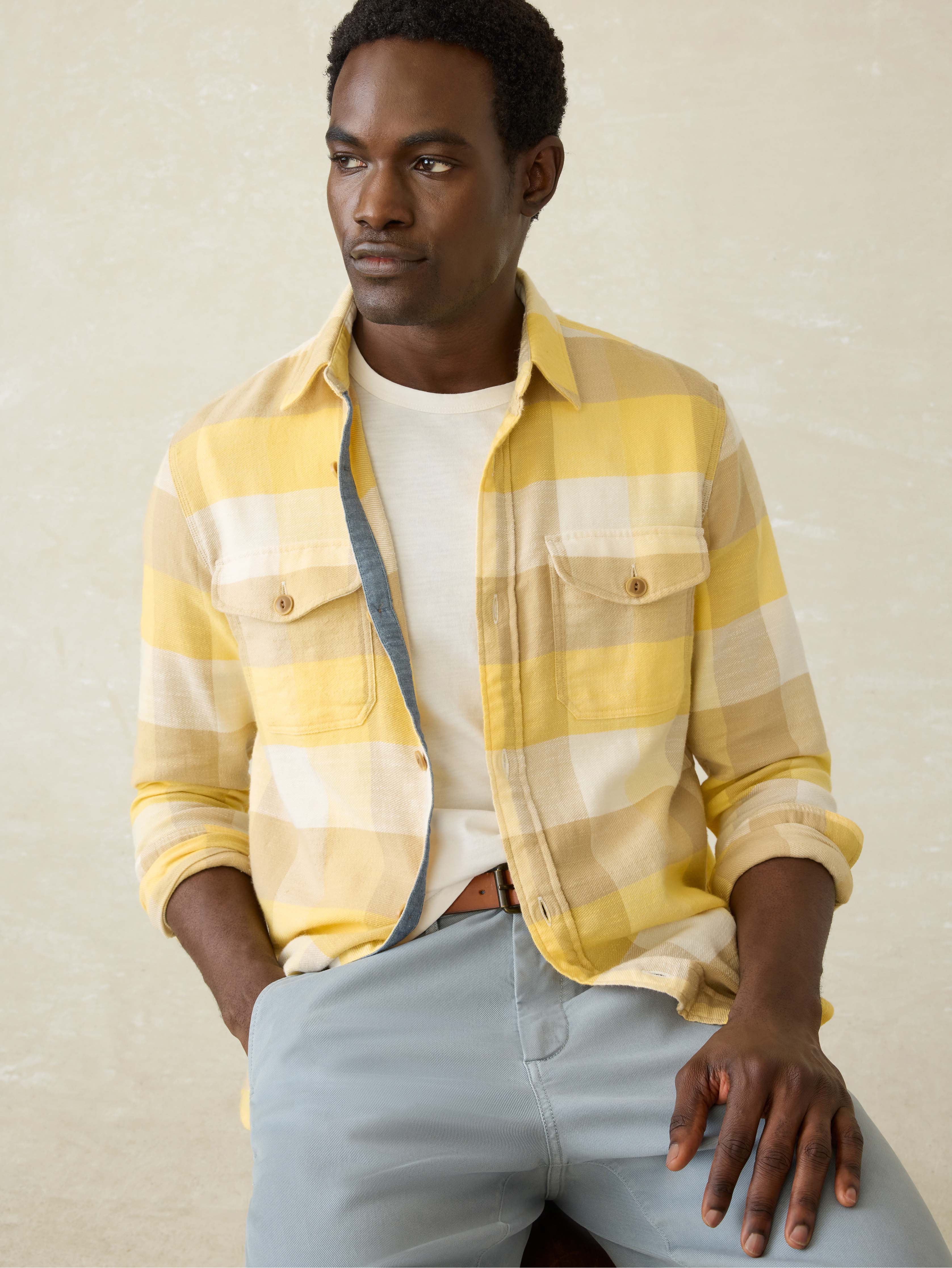 Mill Creek Overshirt - Oakview Plaid | Faherty Brand