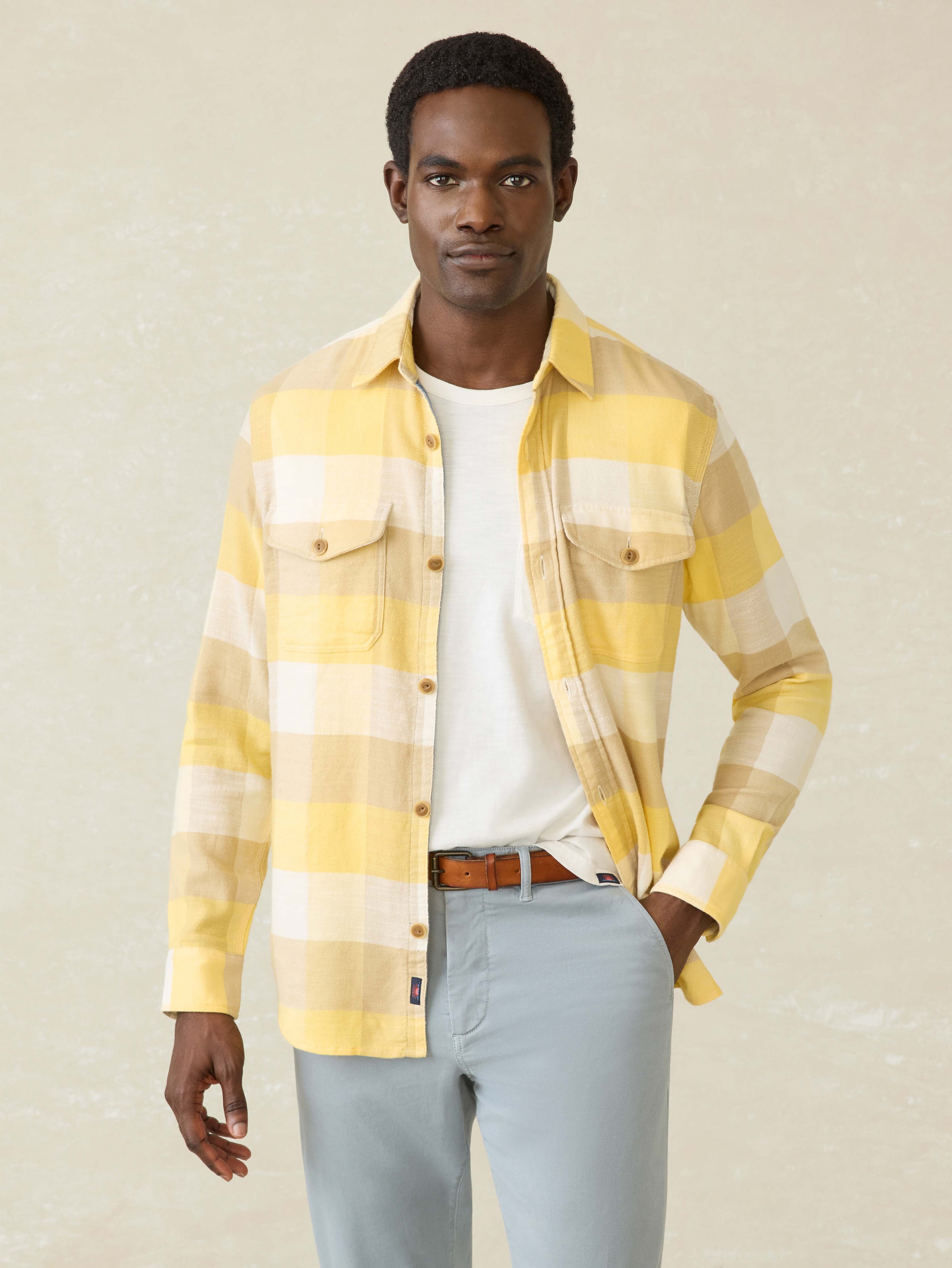 Mill Creek Overshirt - Oakview Plaid | Faherty Brand