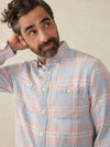 Tried & True Chambray Workshirt - Coral Bay Plaid