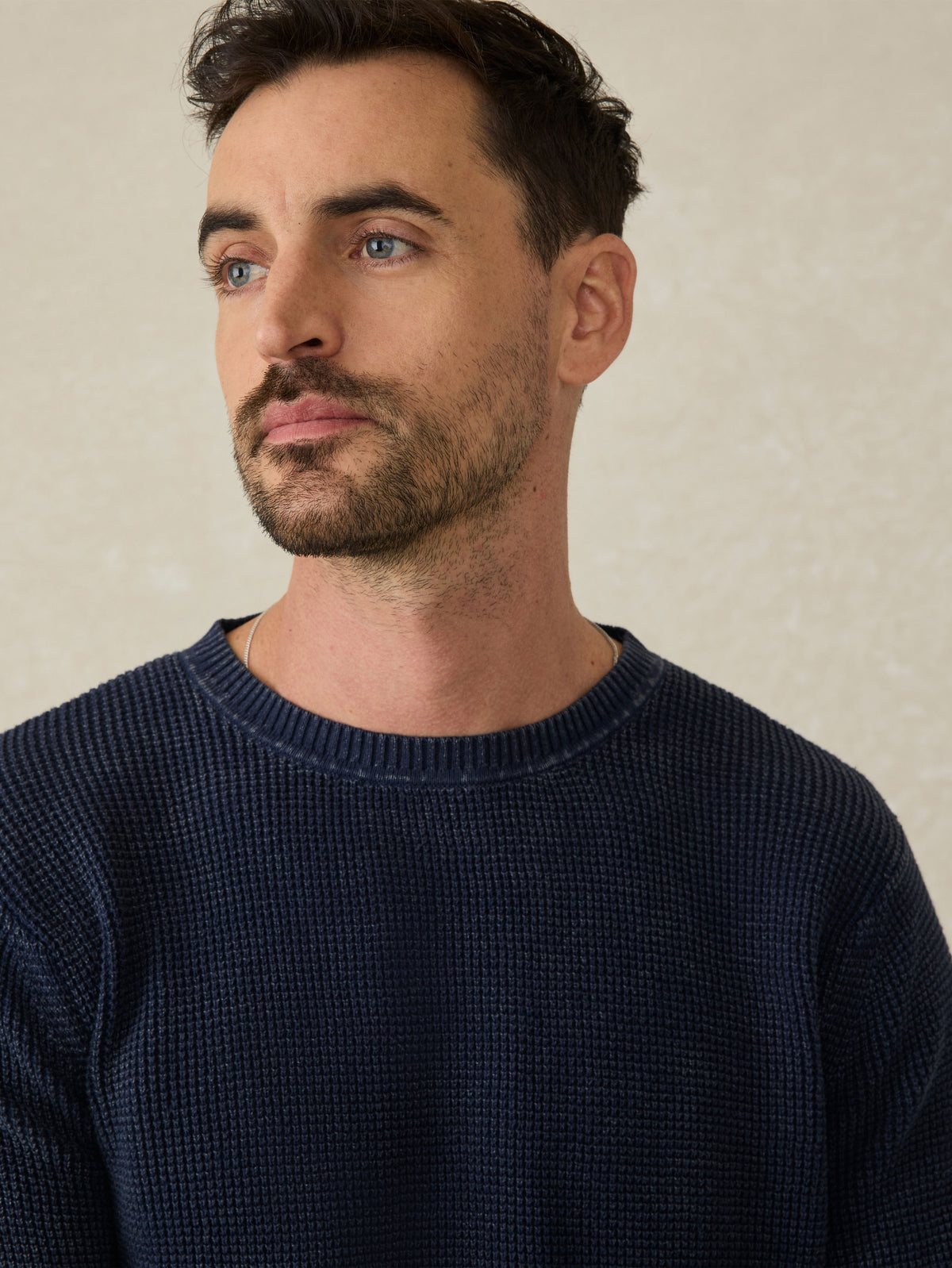 SUNWASHED CREWNECK SWEATER main image 1