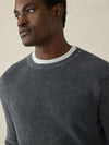 Sunwashed Crewneck Sweater - Faded Black