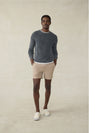 Sunwashed Crewneck Sweater - Faded Black