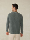 Sunwashed Crewneck Sweater - Mountain Olive