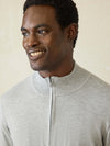 Movement™ Quarter Zip Sweater - Mineral Grey Heather