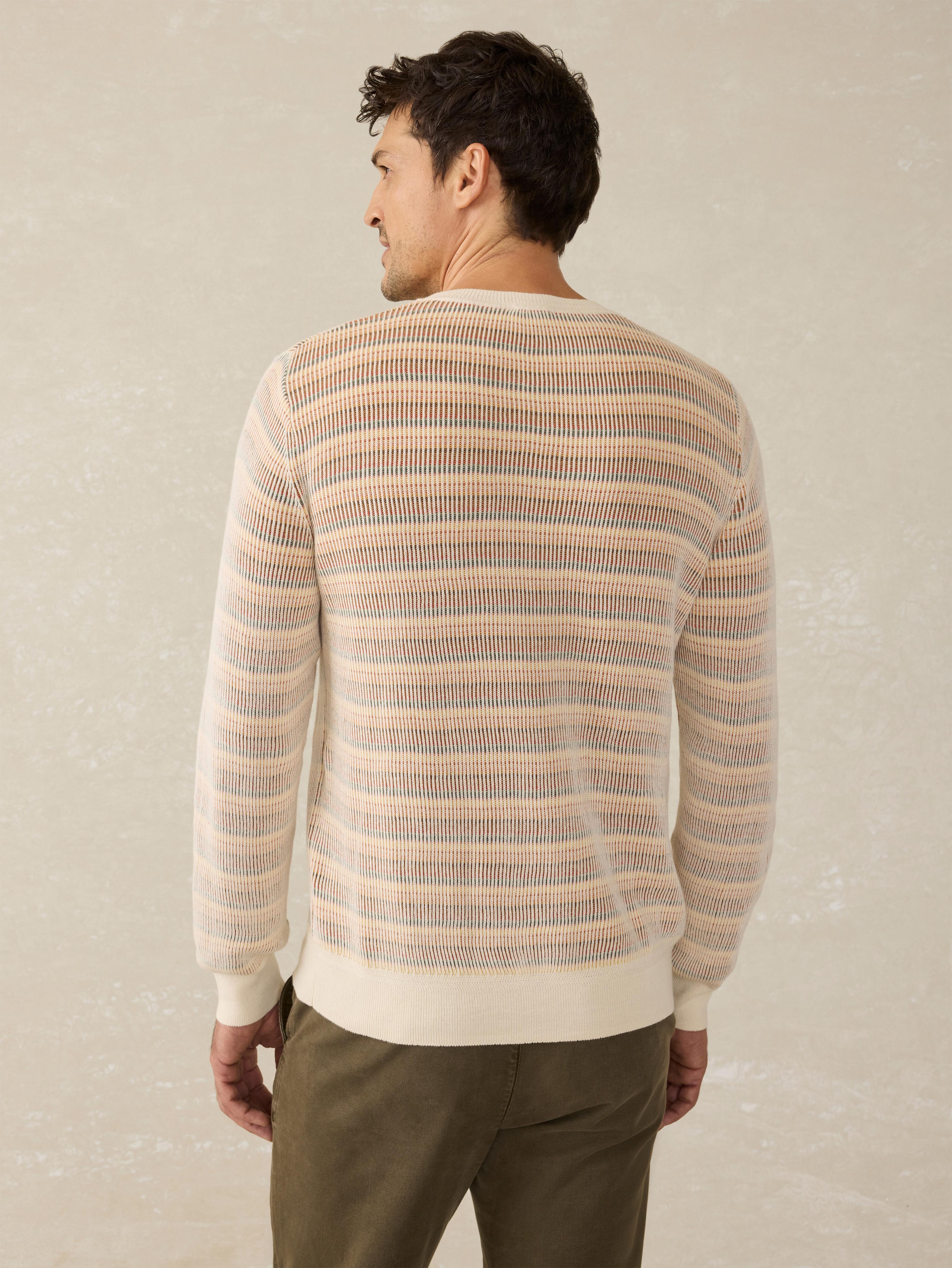Sunwashed Crewneck Sweater - Desert Hills
