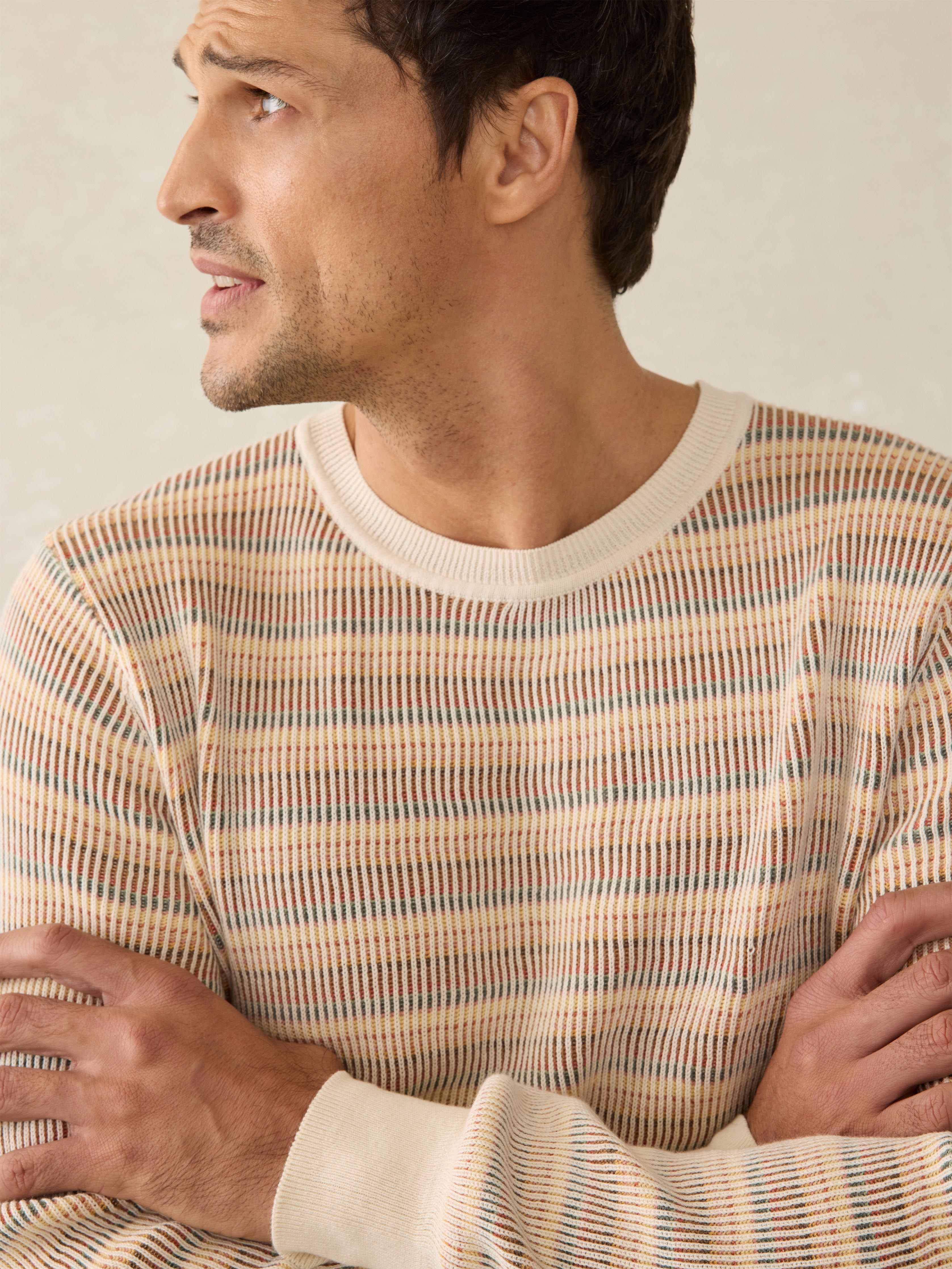 Sunwashed Crewneck Sweater - Desert Hills
