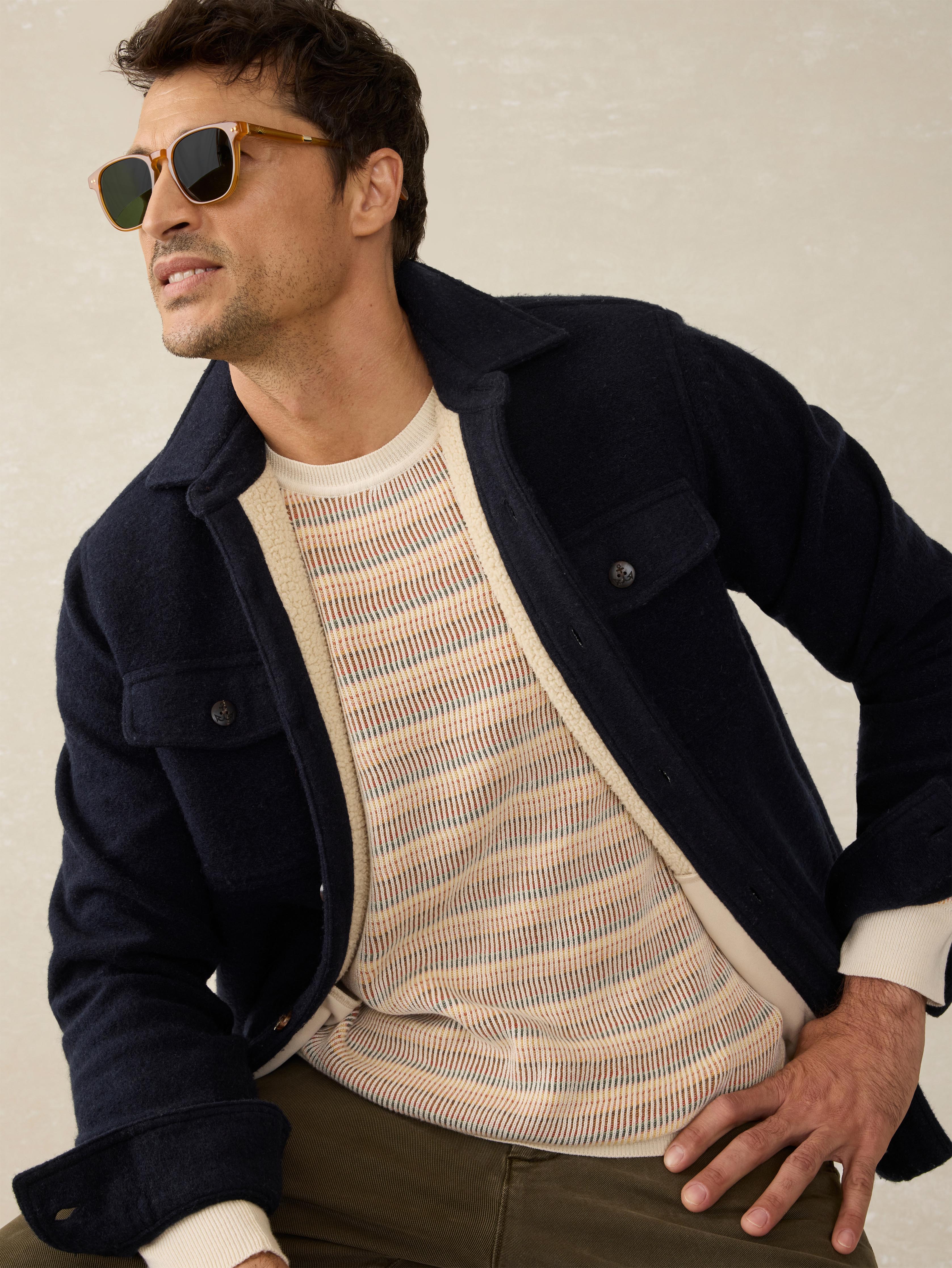 Sunwashed Crewneck Sweater - Desert Hills