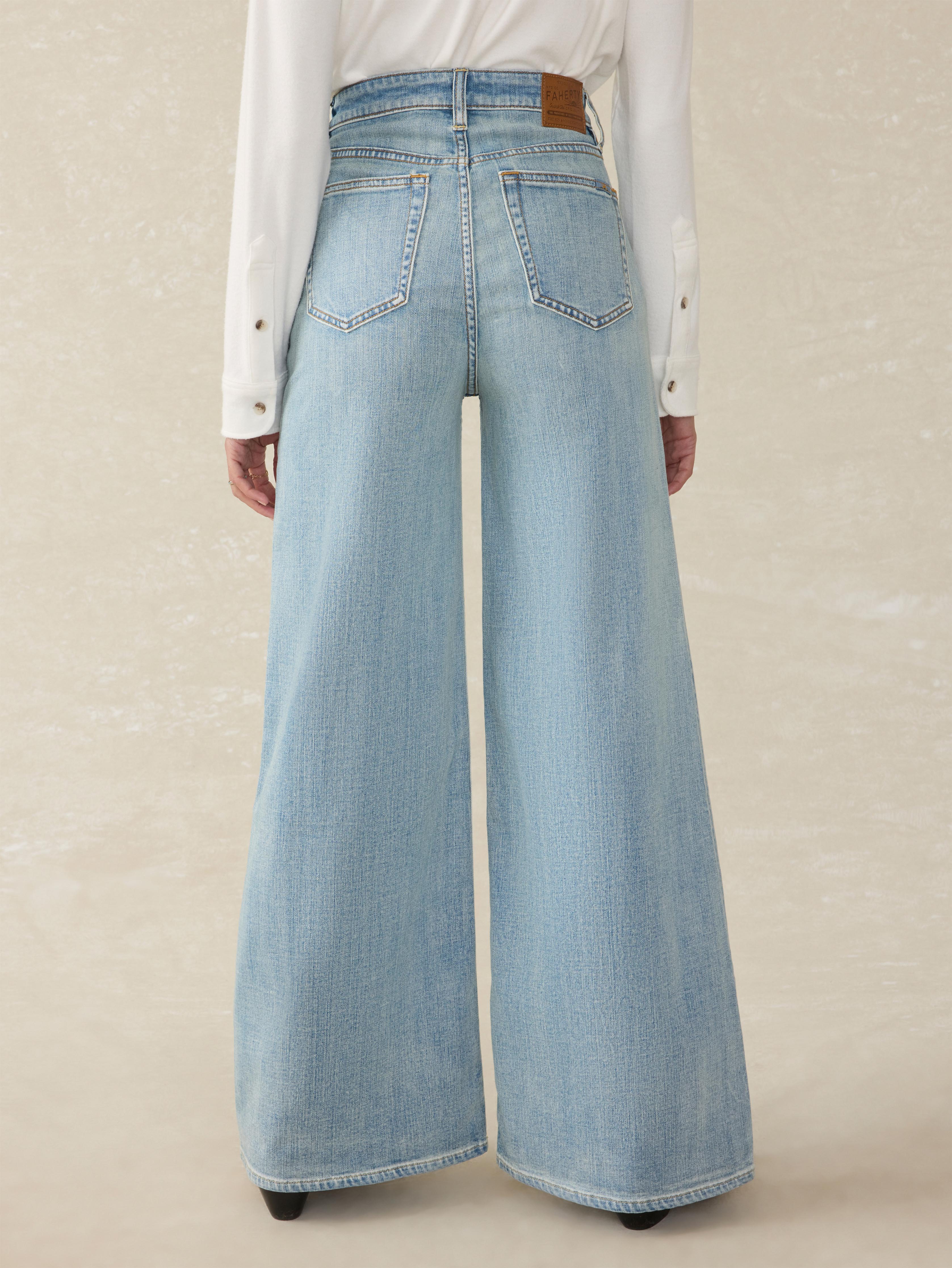 Saturday Denim Wide Leg - West Cove Wash