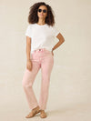 Slim Straight Sunwashed Denim - Baroque Rose