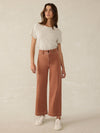 Stretch Terry Harbor Ankle Pant - Russet