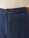 Sun Strider Linen Pant - Deep Sea Navy