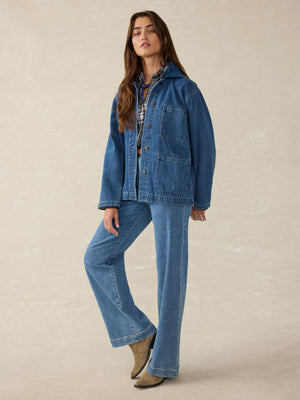 High Ridge Twill Studio Jacket - Night Waves Wash