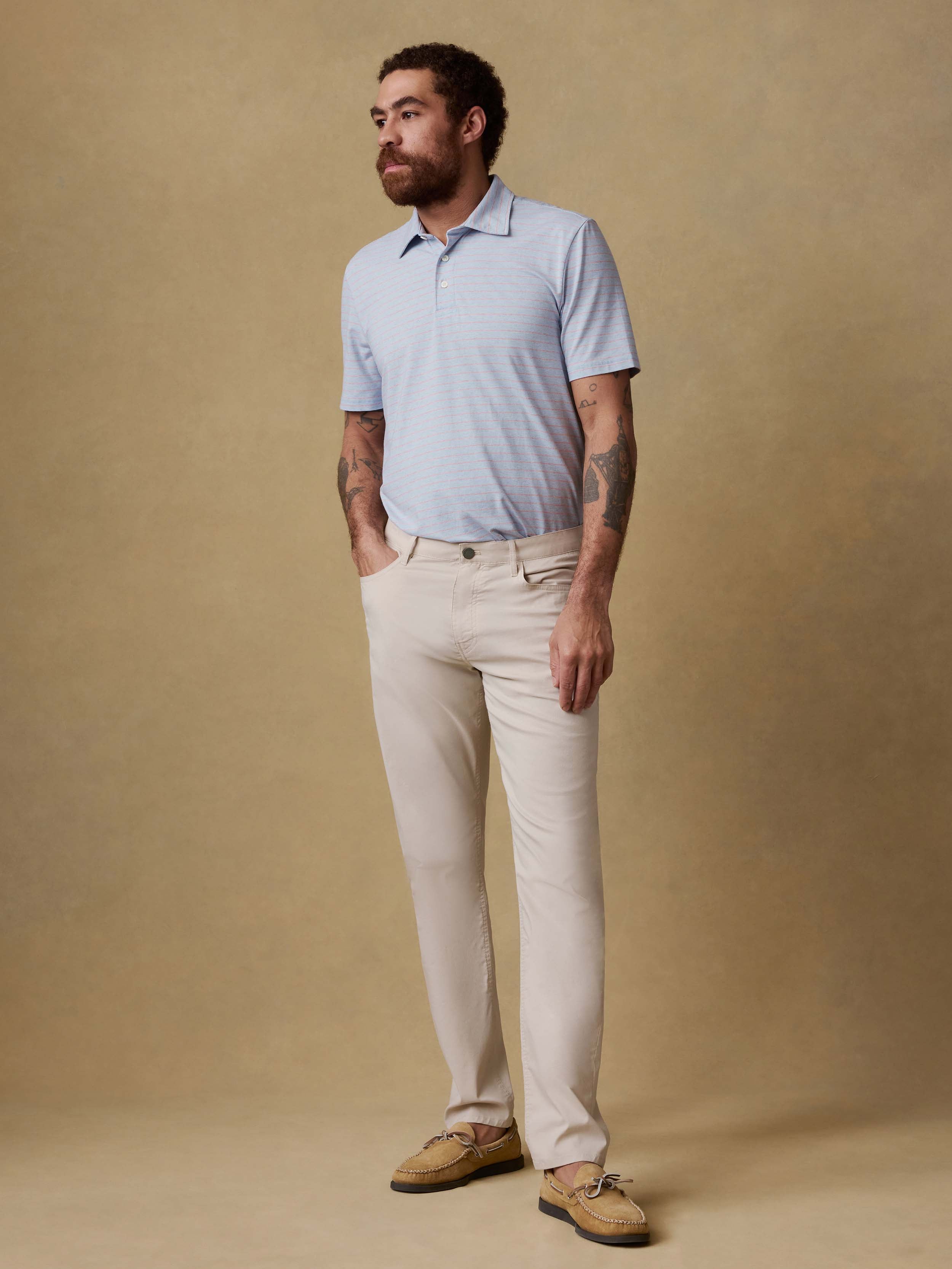  | Movement™ 5-Pocket Pant - Light Sand | Faherty Brand