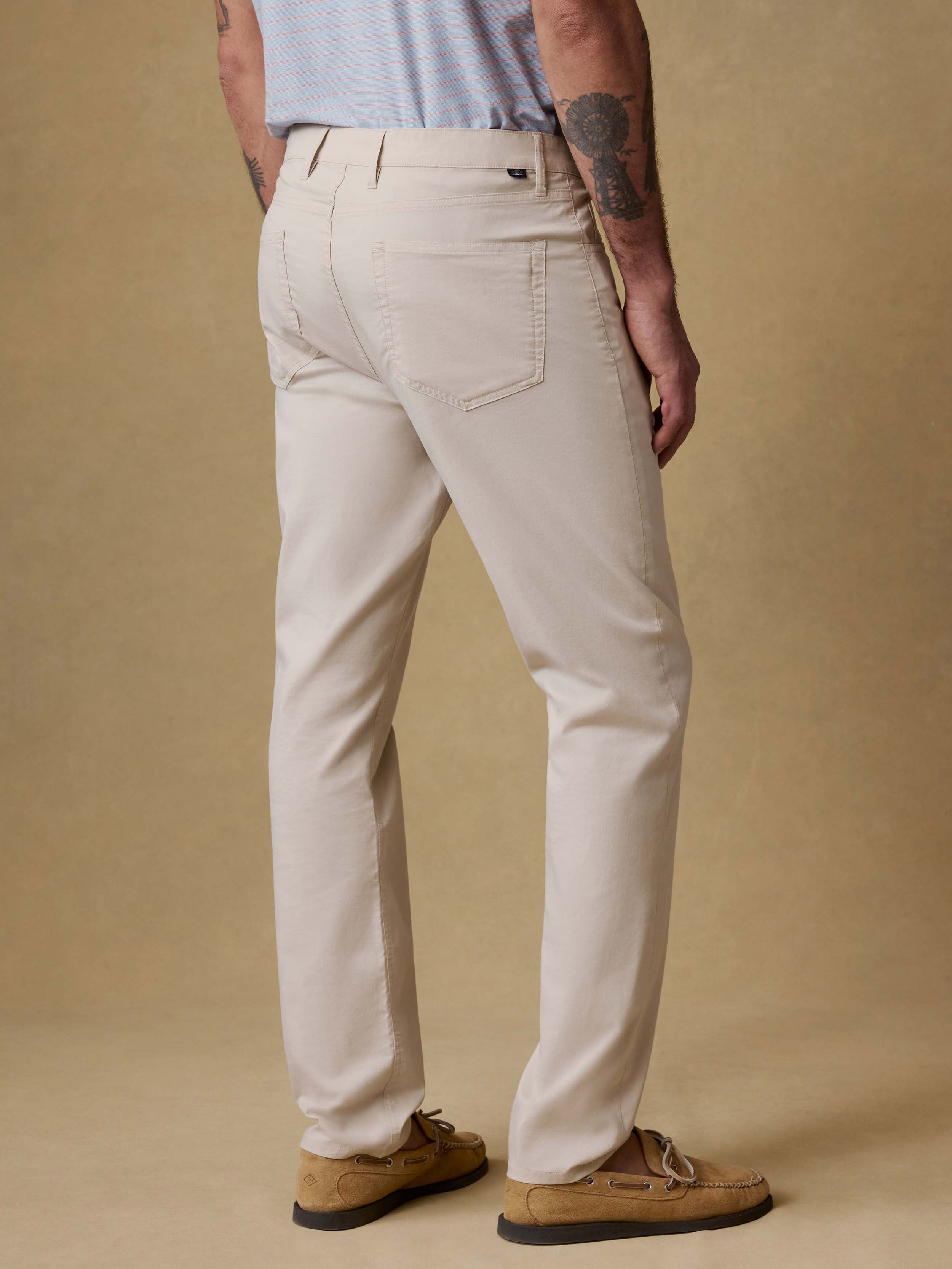  | Movement™ 5-Pocket Pant - Light Sand | Faherty Brand