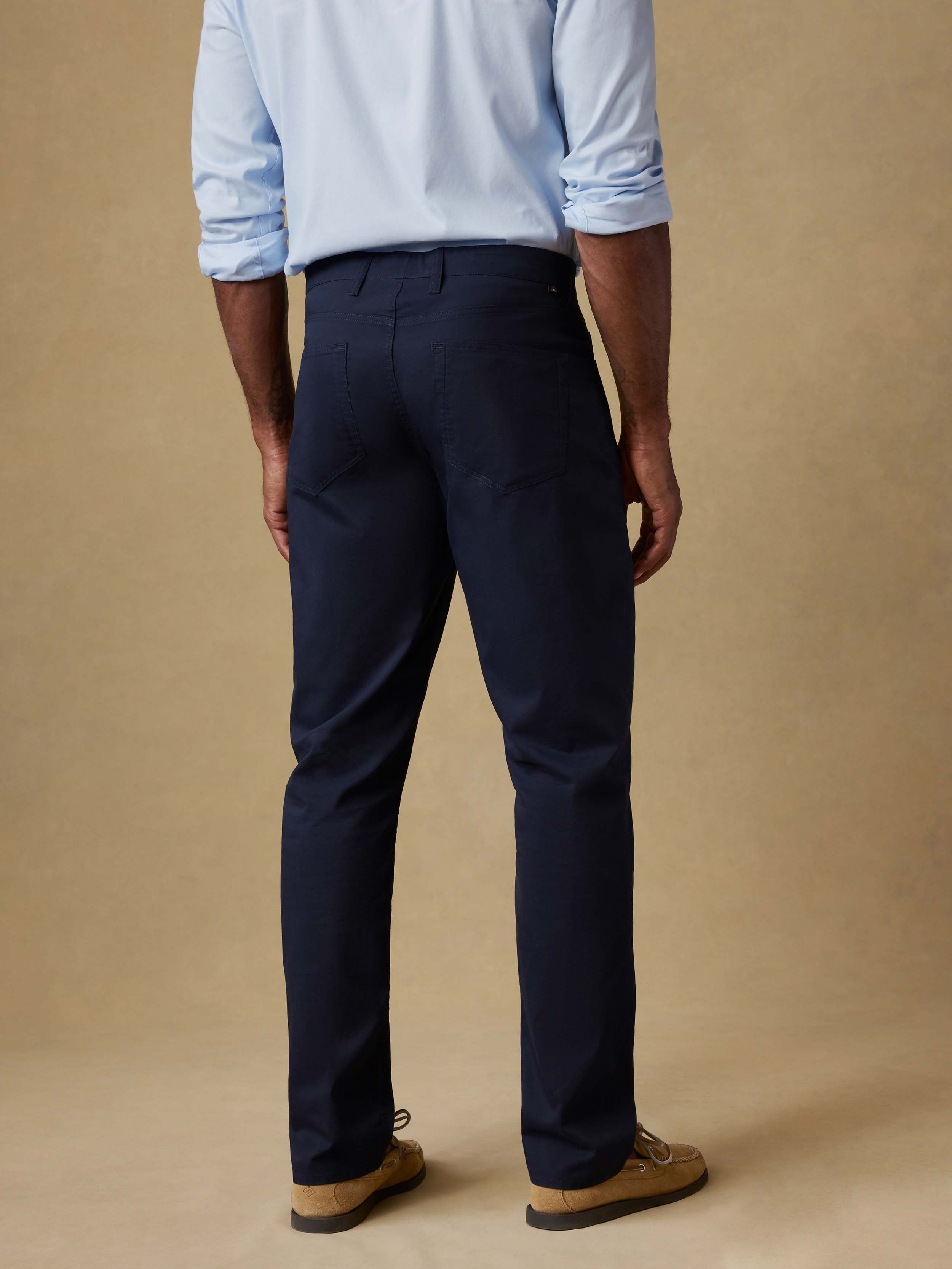 Movement™ 5-Pocket Pant - Navy | Faherty Brand