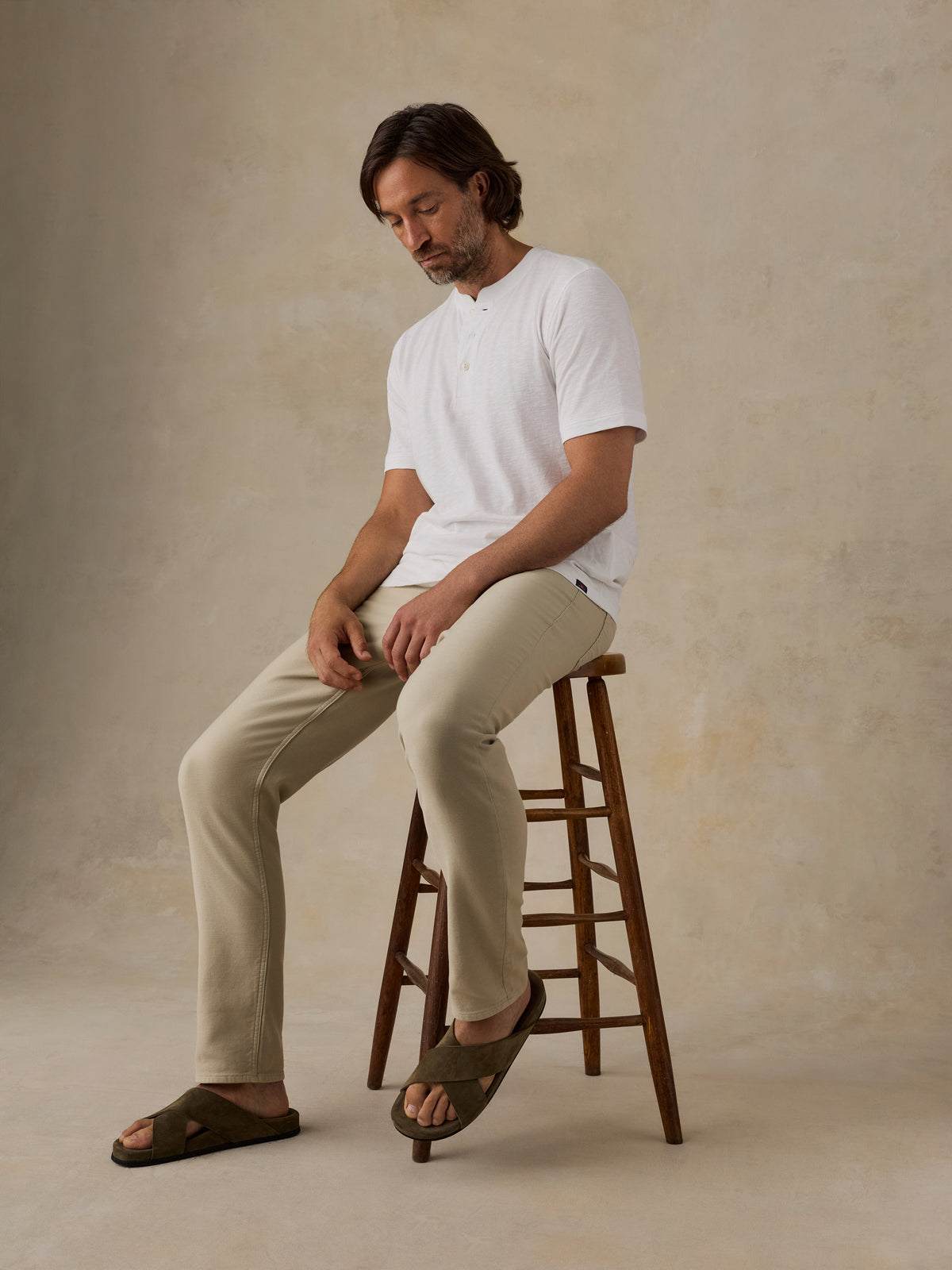 Stretch Terry 5 Pocket Athletic Fit Pant