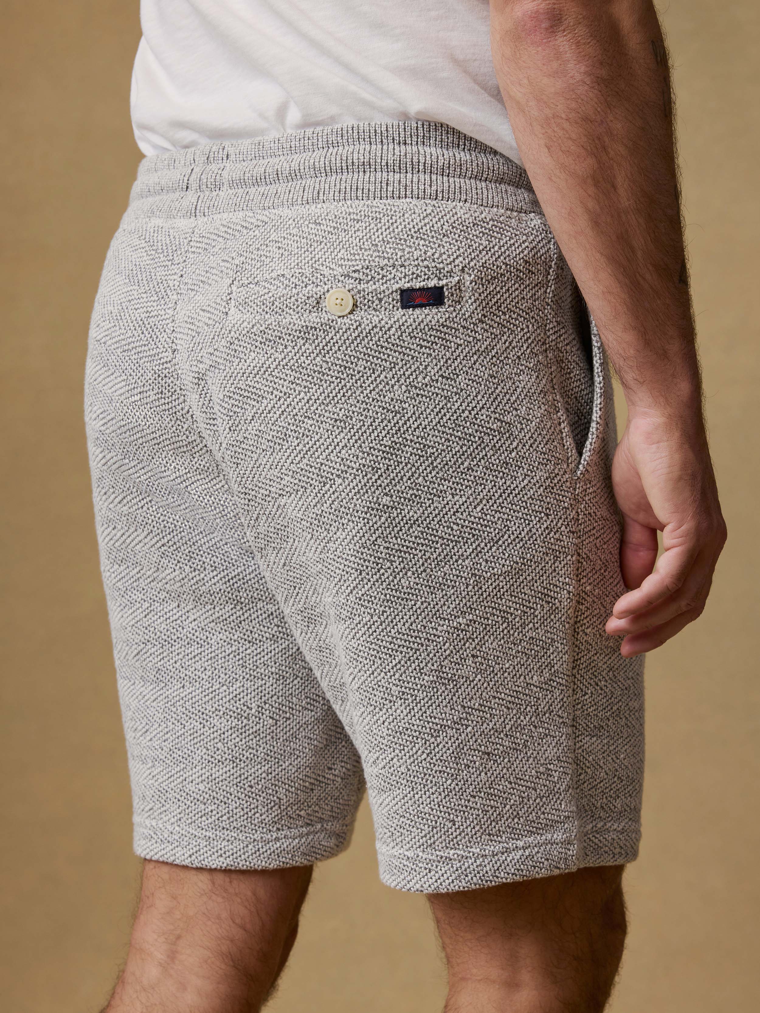 Whitewater Sweatshort - Grey Shell Loop | Faherty Brand