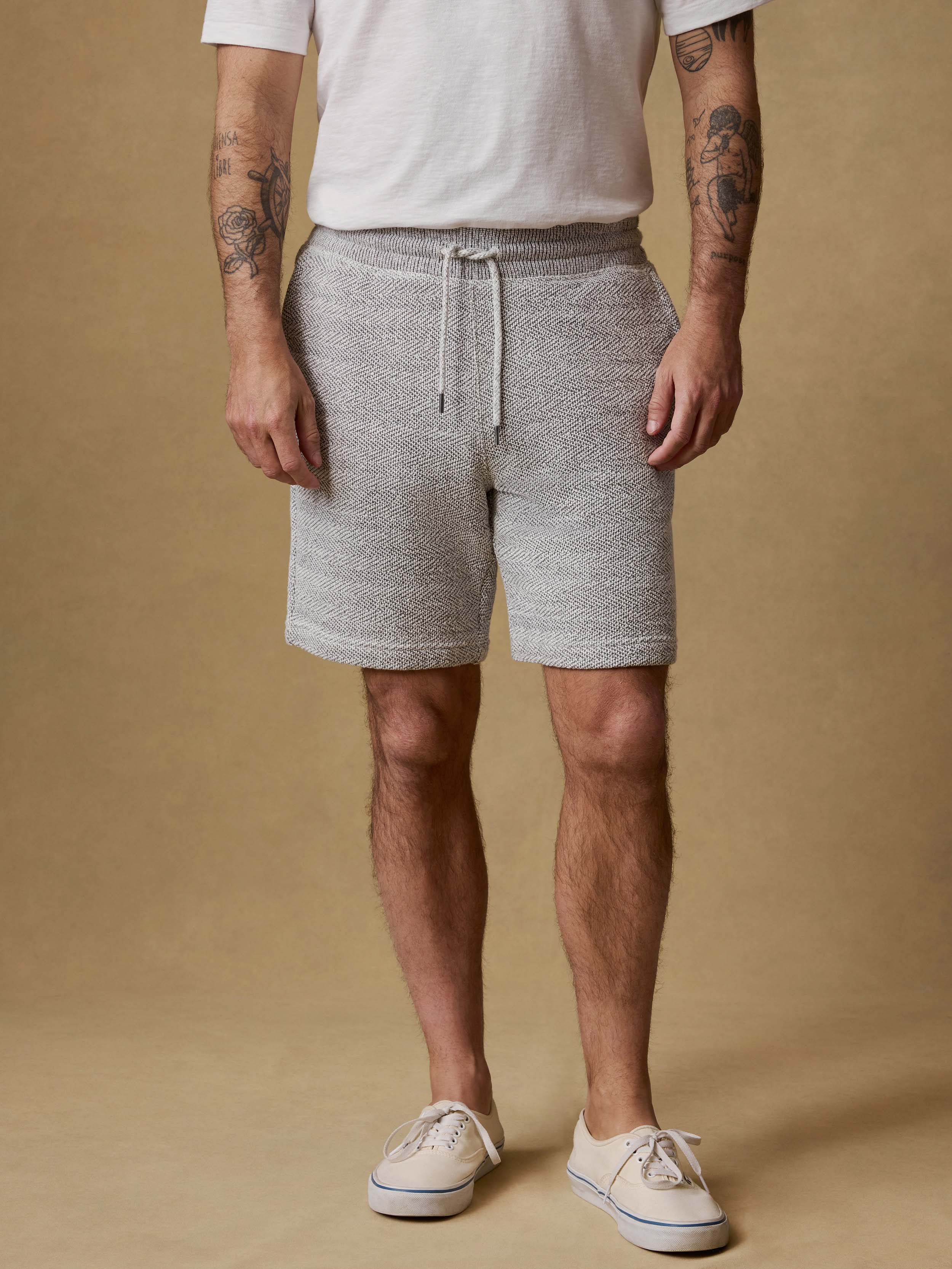 Whitewater Sweatshort - Grey Shell Loop | Faherty Brand