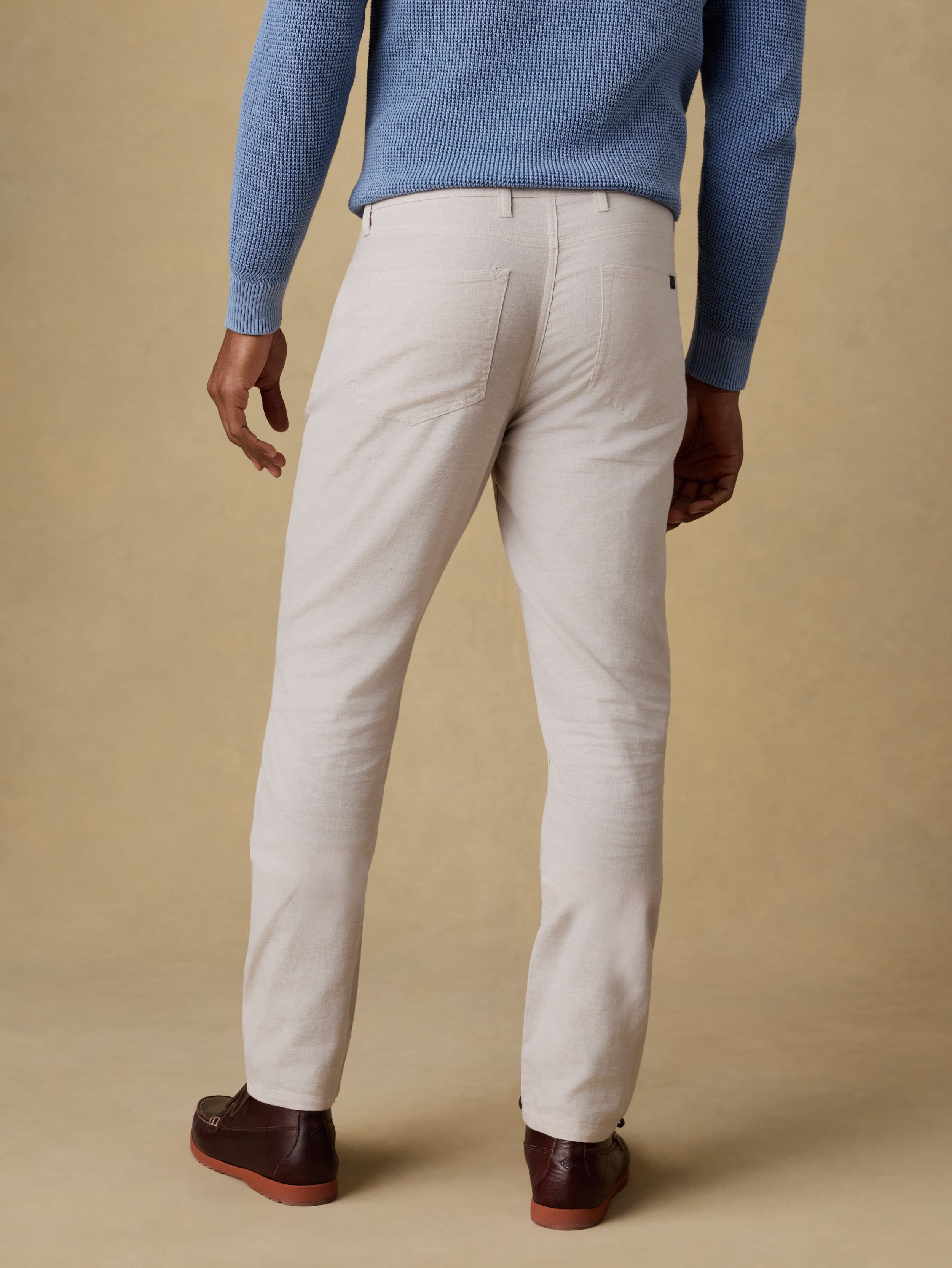 Movement™ Linen 5-Pocket Pant - Dorset Sand | Faherty Brand