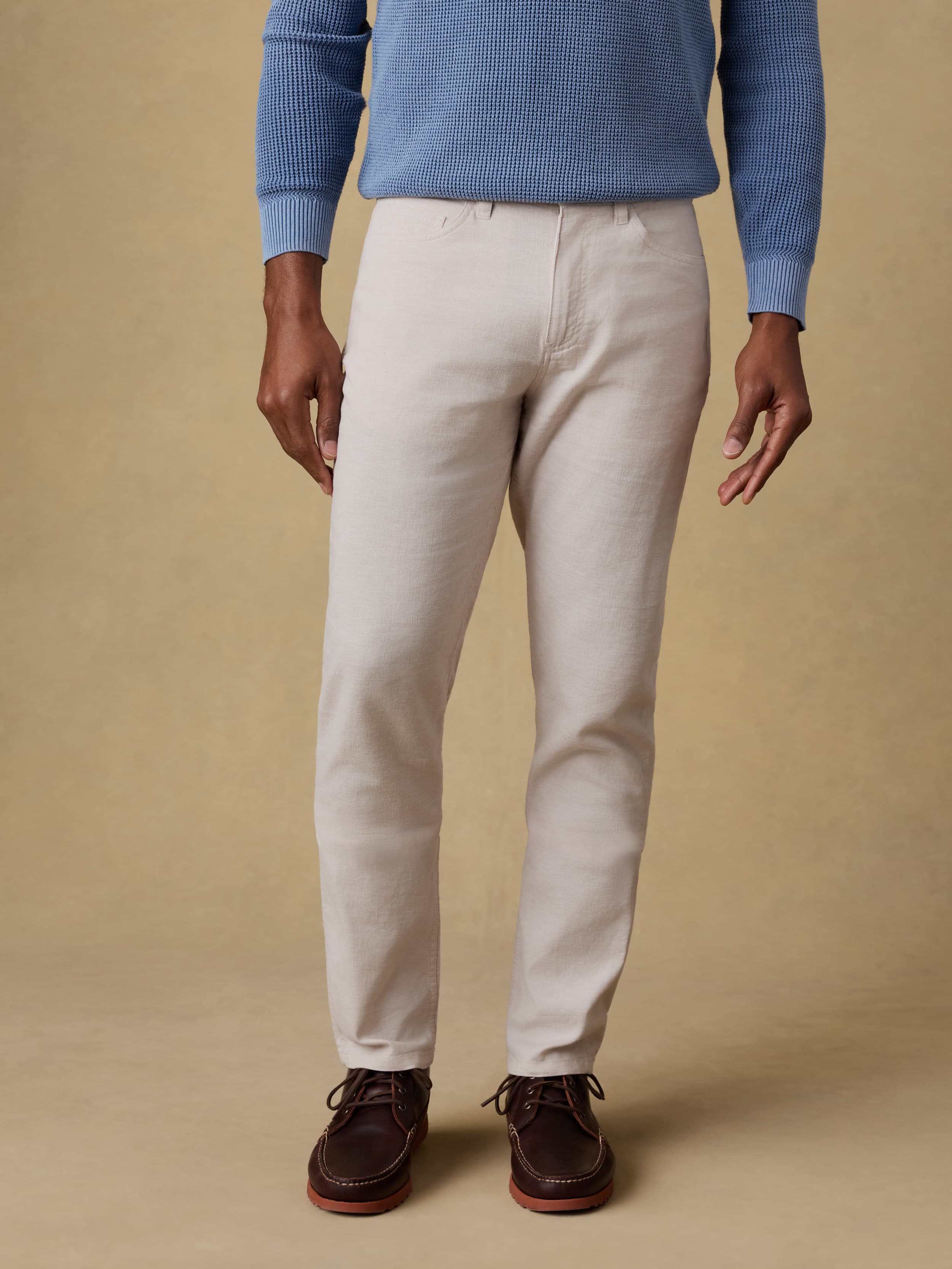 Movement™ Linen 5-Pocket Pant - Dorset Sand | Faherty Brand