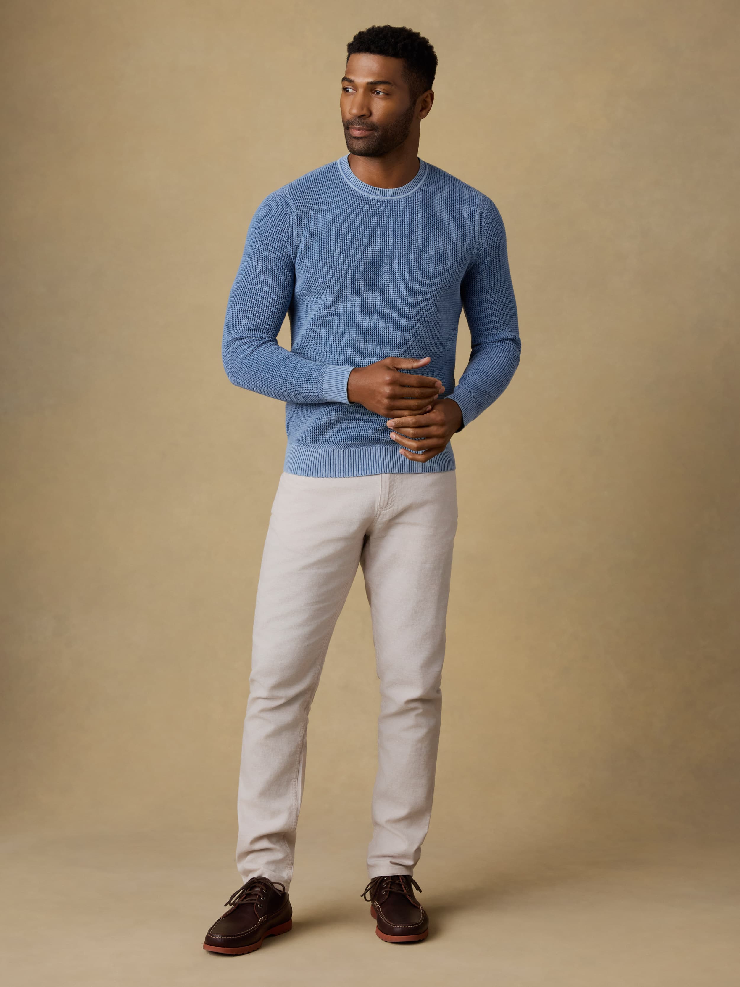 Movement™ Linen 5-Pocket Pant - Dorset Sand | Faherty Brand