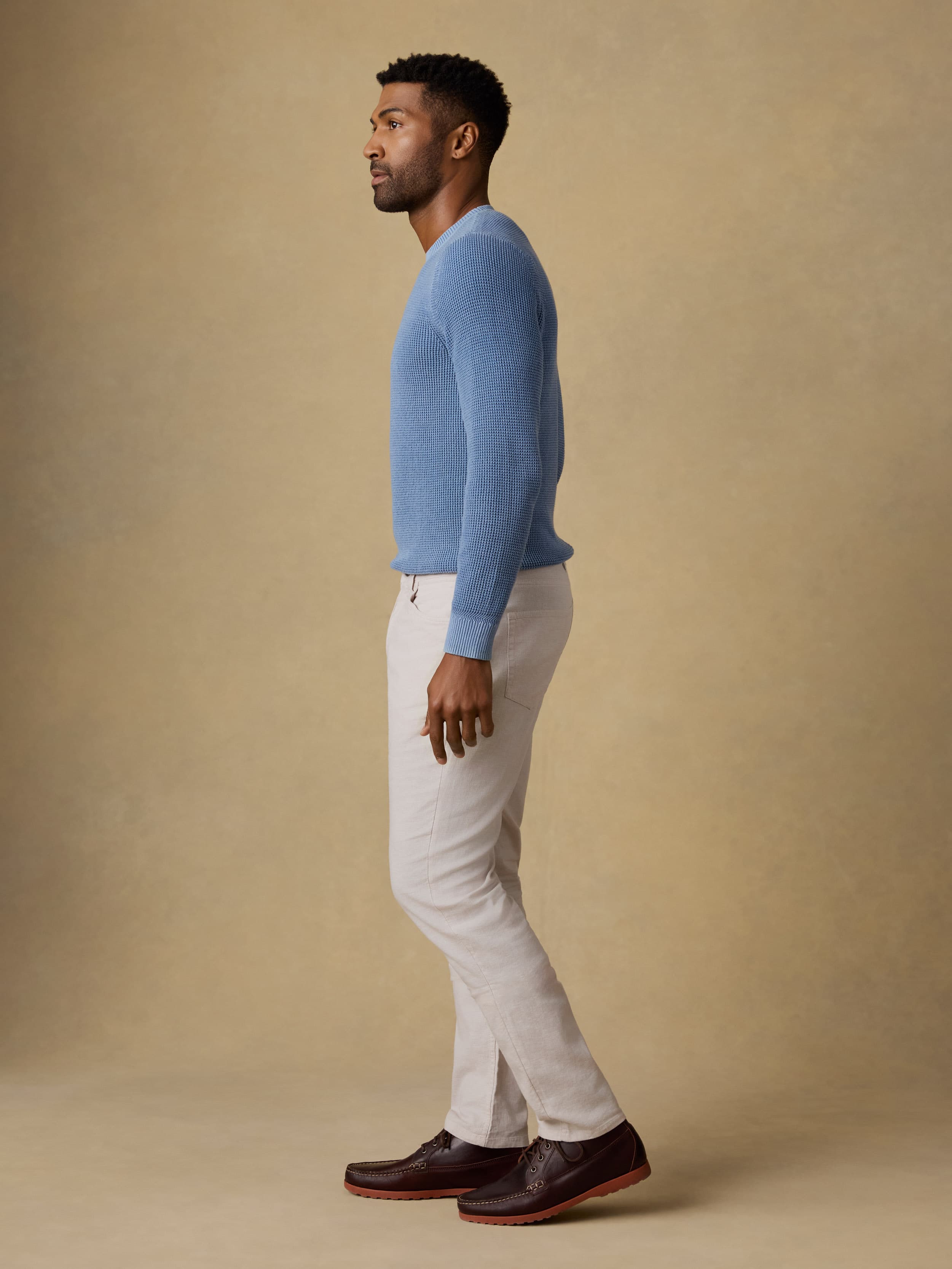 Movement™ Linen 5-Pocket Pant - Dorset Sand | Faherty Brand