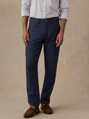 Movement Linen 5-Pocket Pant - Deep Sea Navy