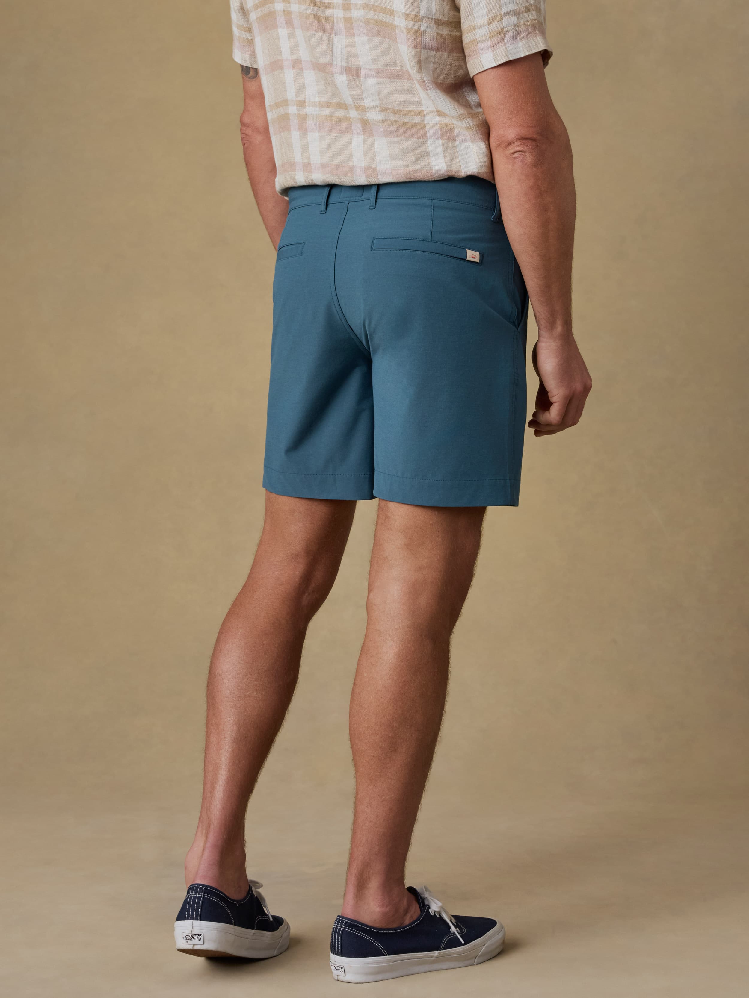 All Day™ Short (7") - Dark Teal | Faherty Brand