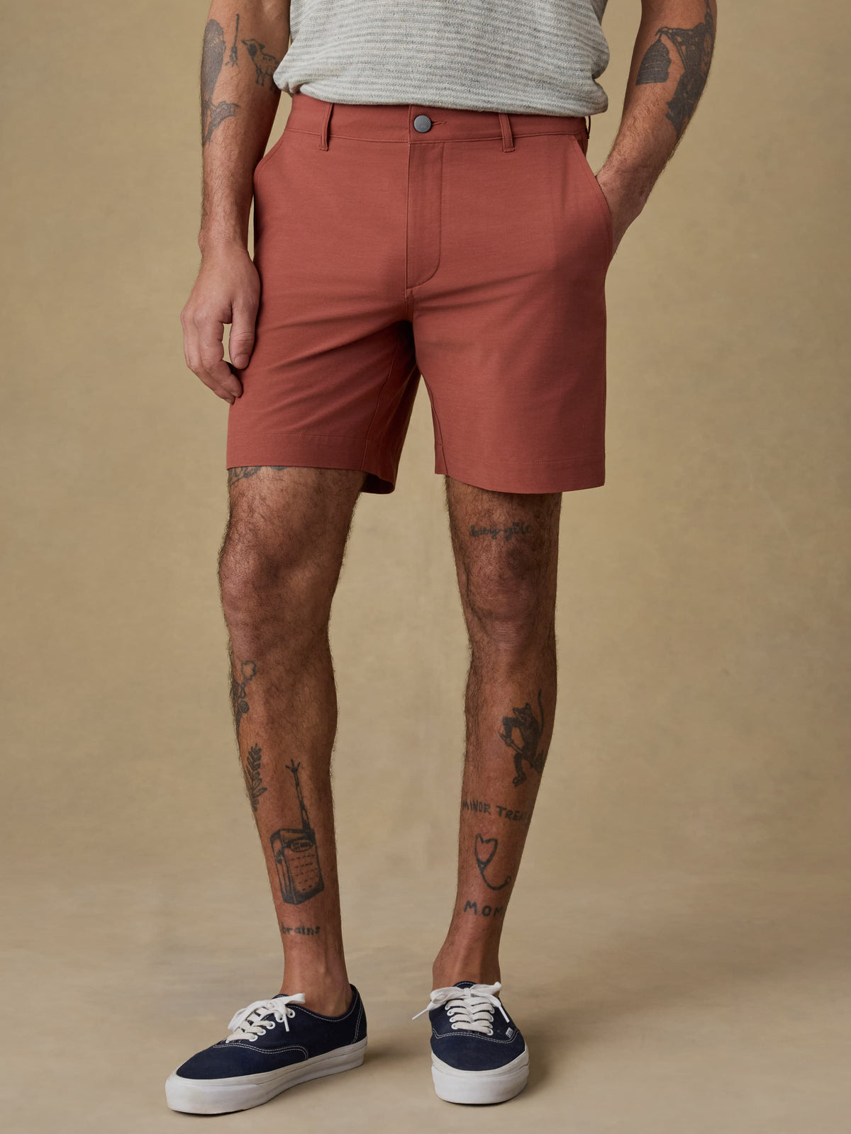 All Day™ Short (7") - Redwood - 28