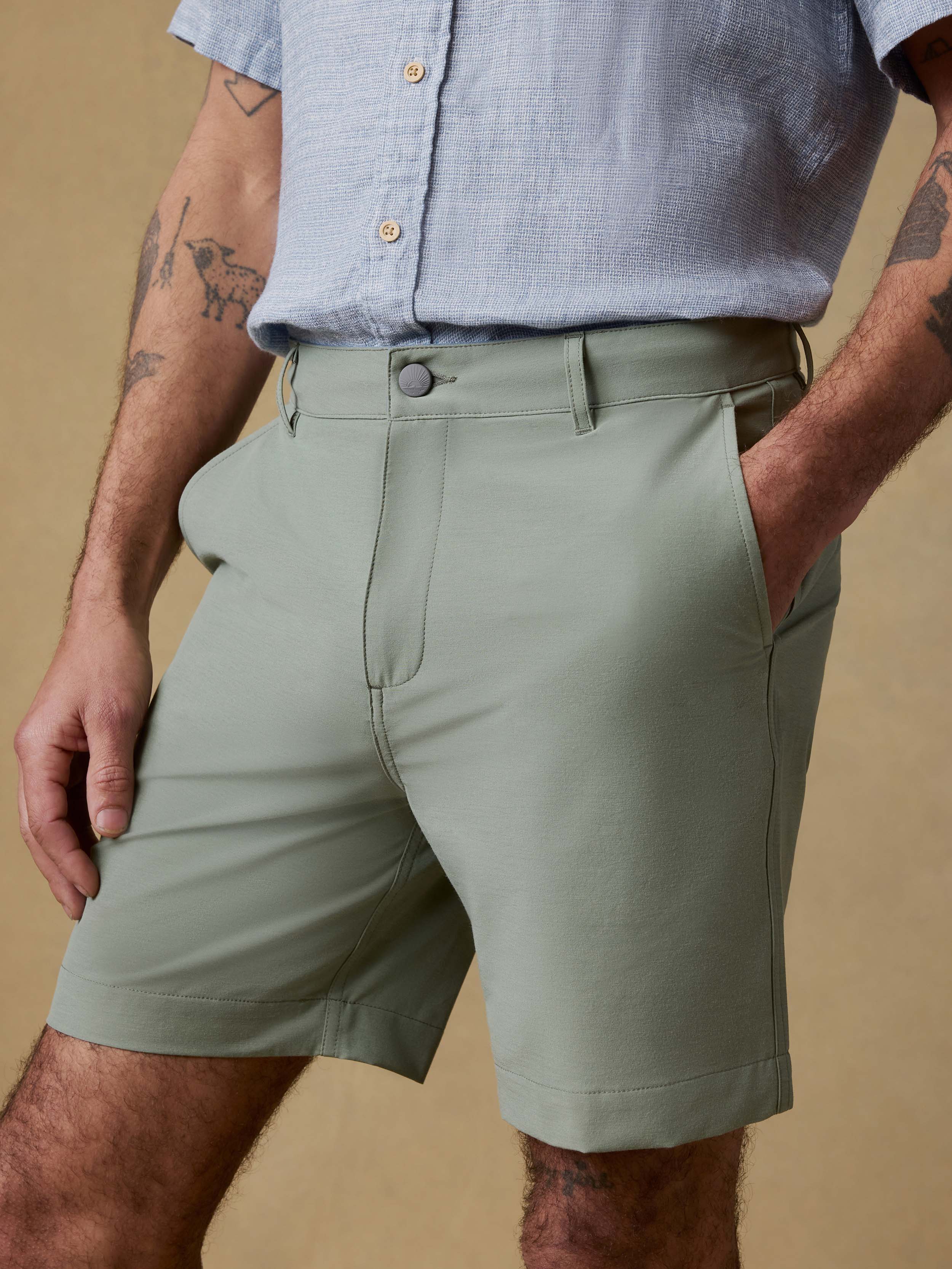 All Day™ Short (7") - Trail Olive | Faherty Brand