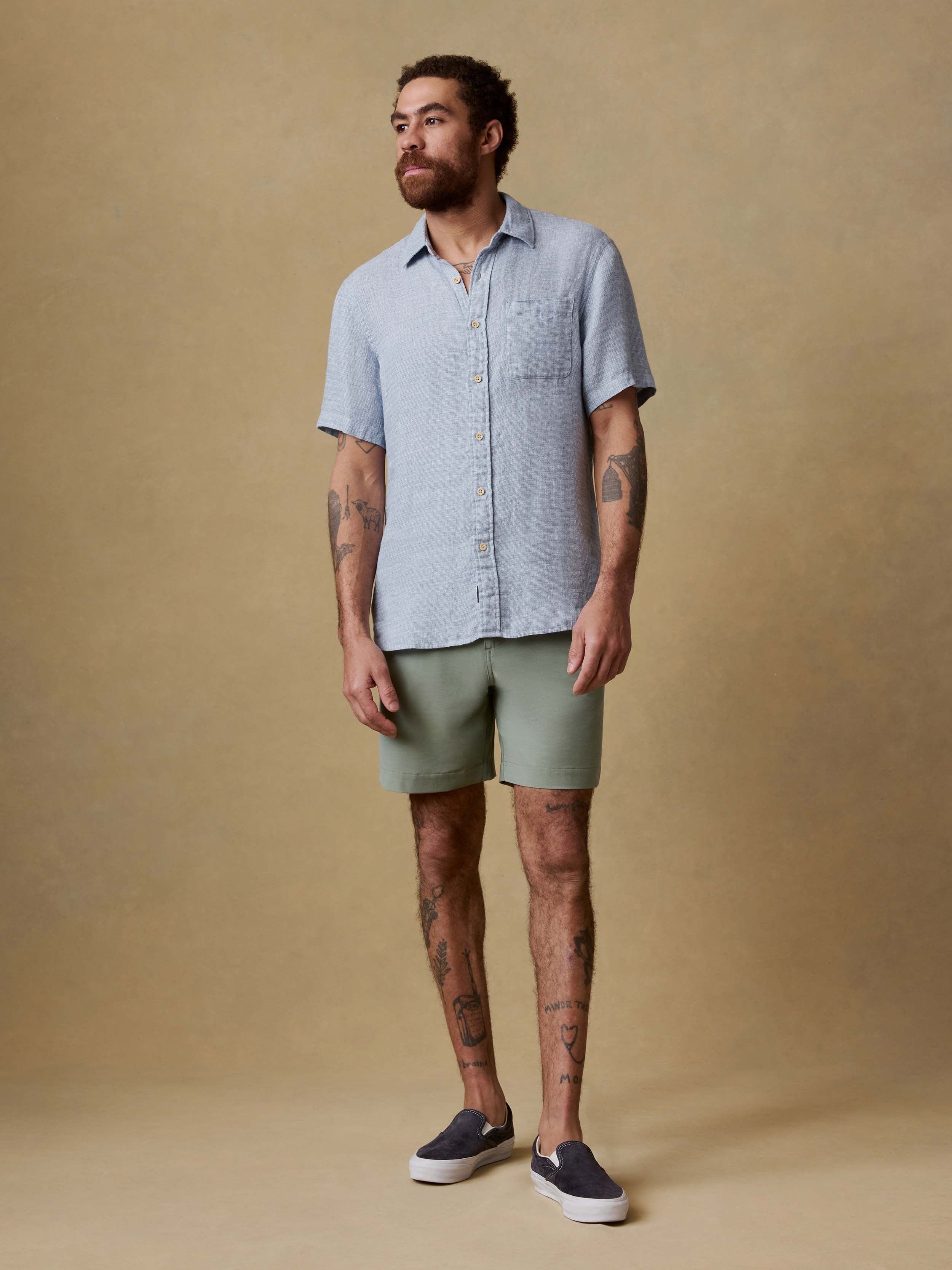 All Day™ Short (7") - Trail Olive | Faherty Brand