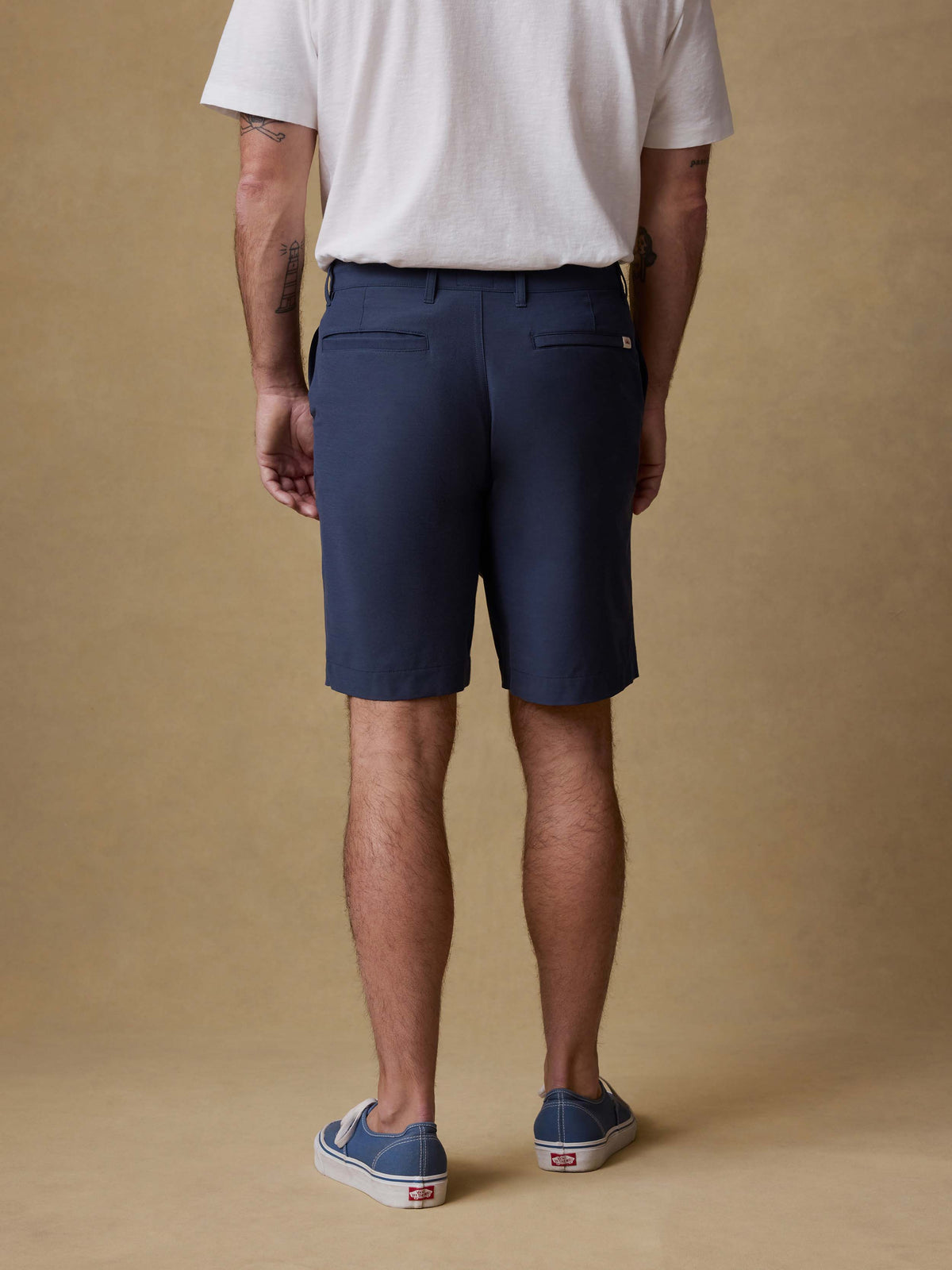 midnight blue dress Faherty Brand Men's All Day 4-Way Stretch Short