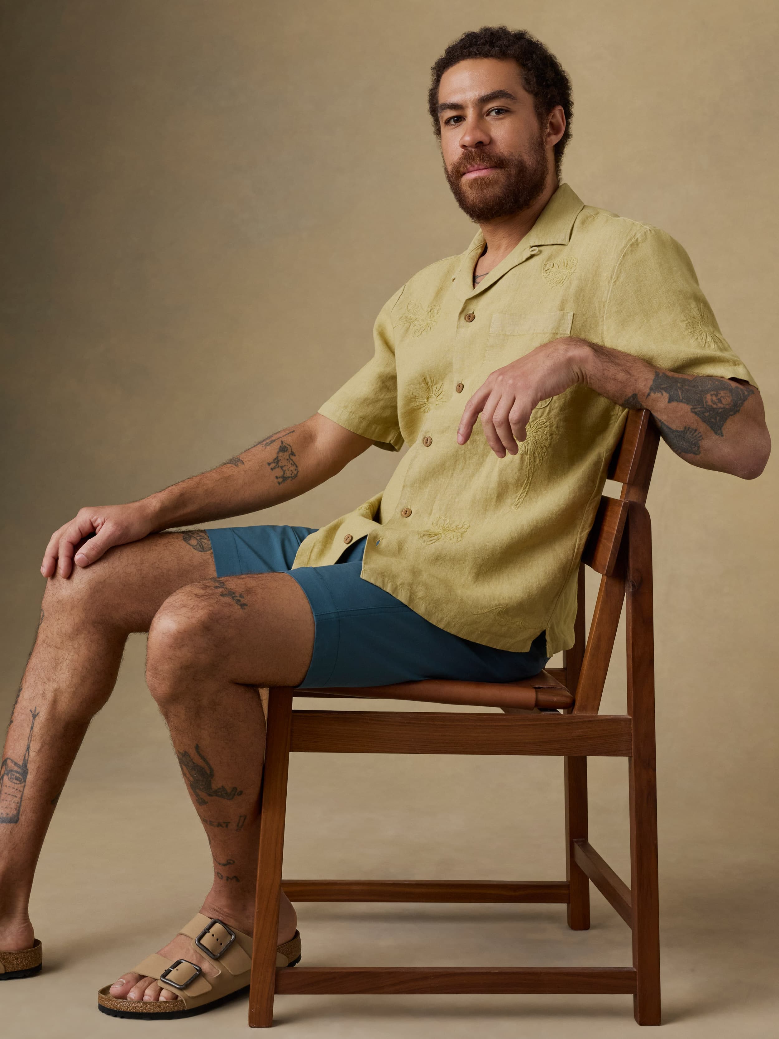 All Day™ Short (9") - Dark Teal | Faherty Brand