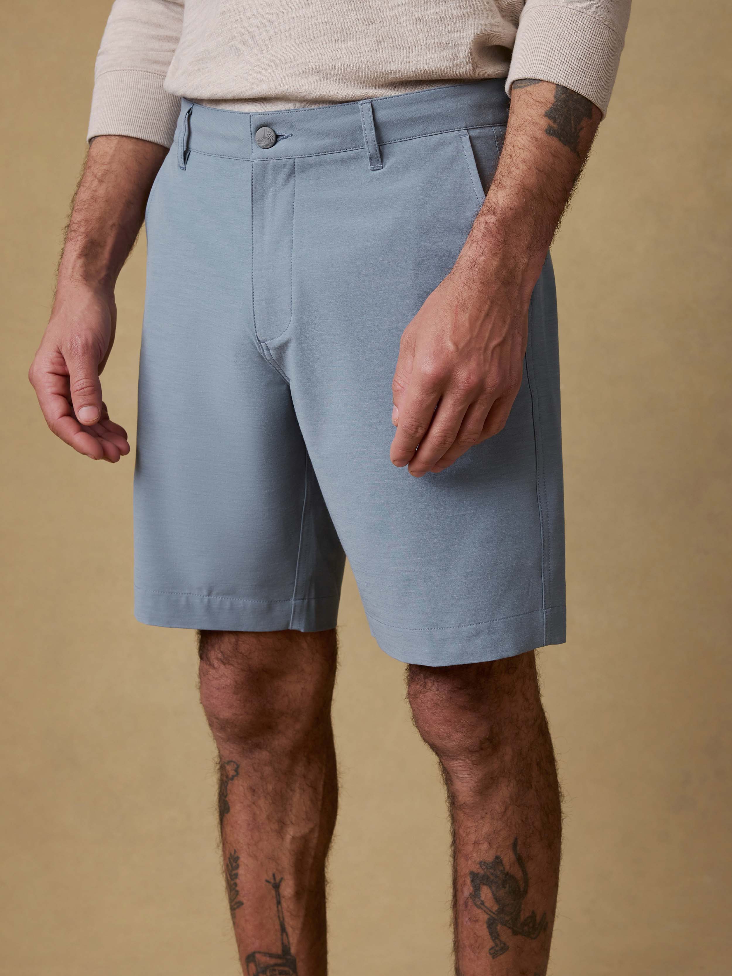 All Day™ Short (9") - Deep Marine | Faherty Brand